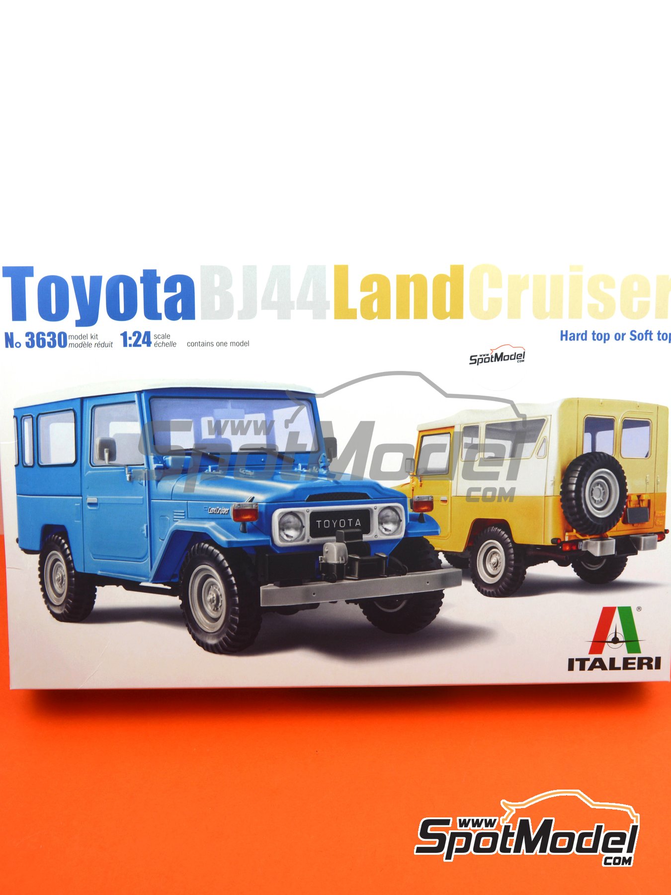 toyota land cruiser plastic model kit