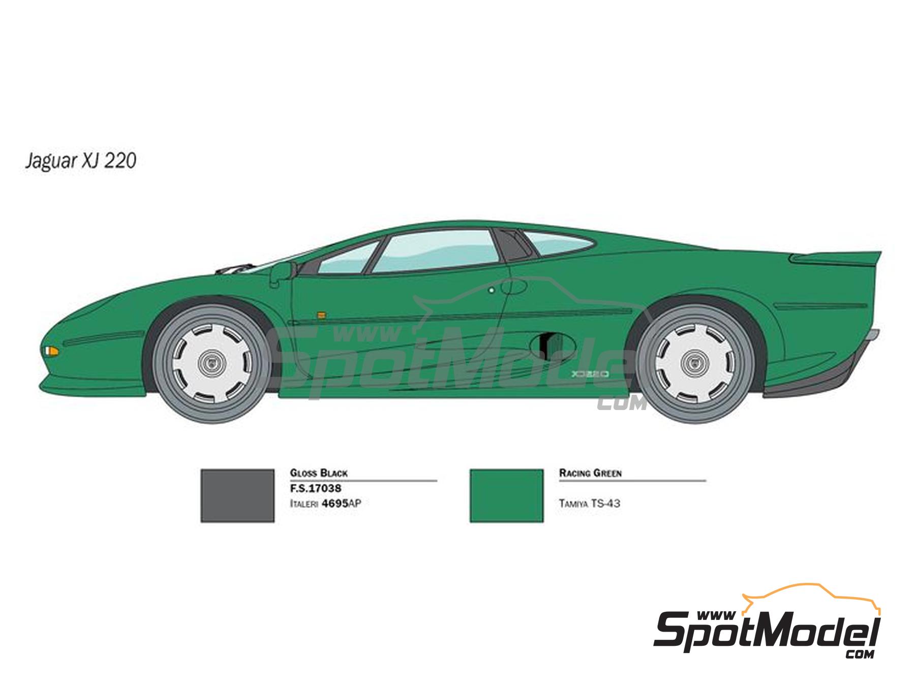 Купить Модель Ягуар Xj220 Масштаб 1 18