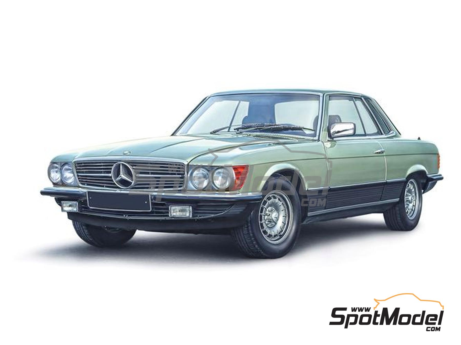Image 10: Mercedes 500 SLC | Car scale model kit in 1/24 scale manufactured by Italeri (ref.&nbsp;3633, also 8001283036337)