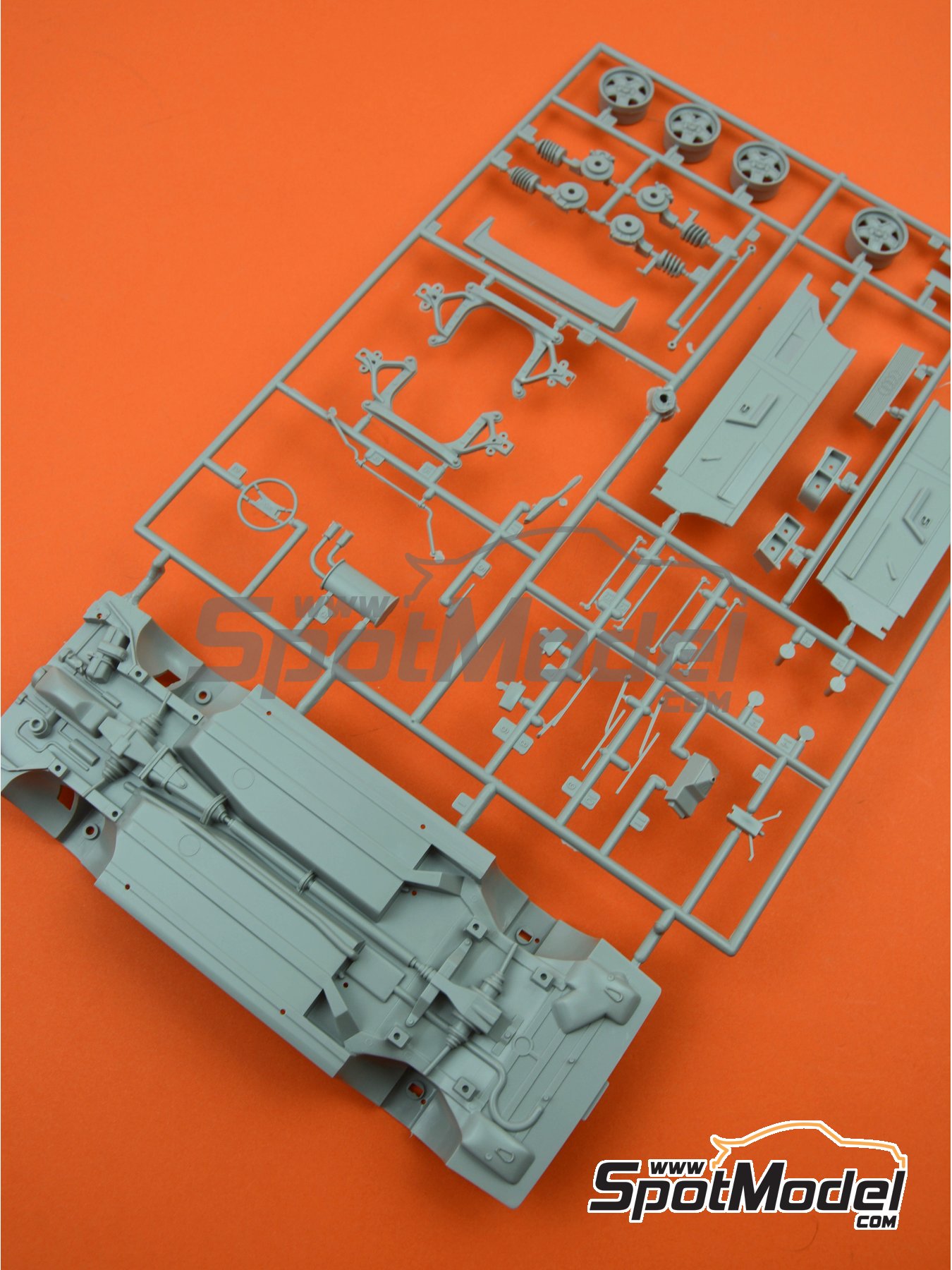 Italeri 3642-SPRUE-B: Spare Part 1/24 Scale - Audi Quattro Rally: Sprue ...