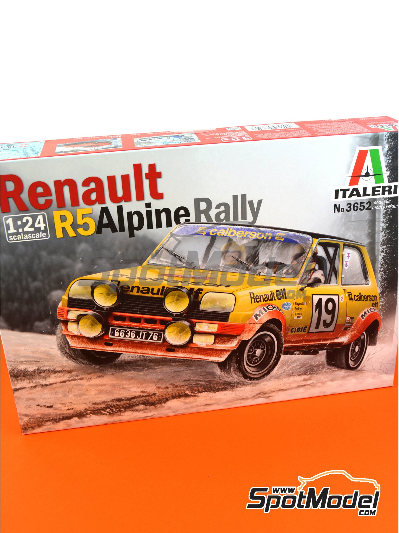 1978 Renault R5 Alpine Rally Tour de Corse 1:24 Heller 80717