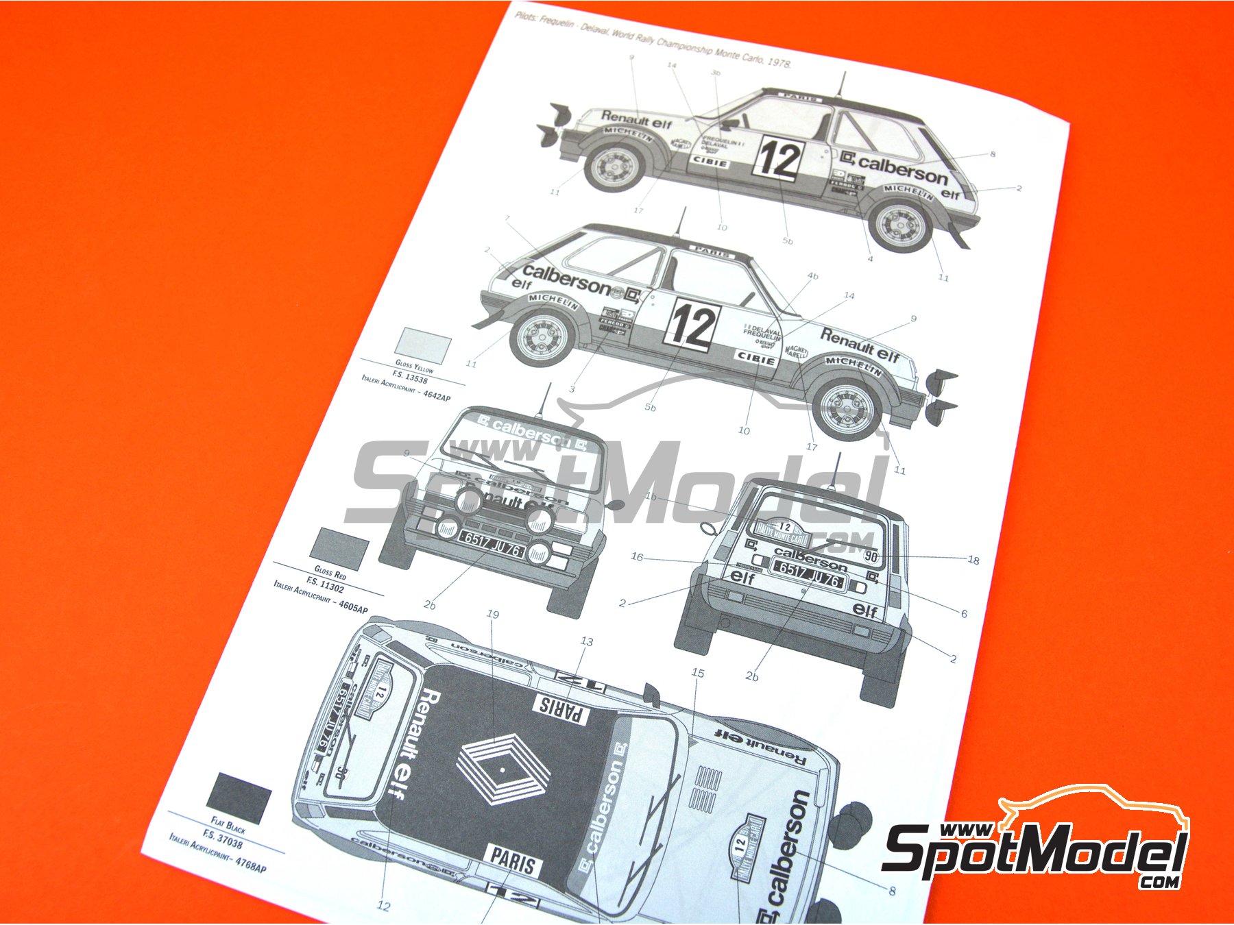 Abbiamo rotto la scatola della Renault R 5 Alpine Rally kit Italeri n° 3652
