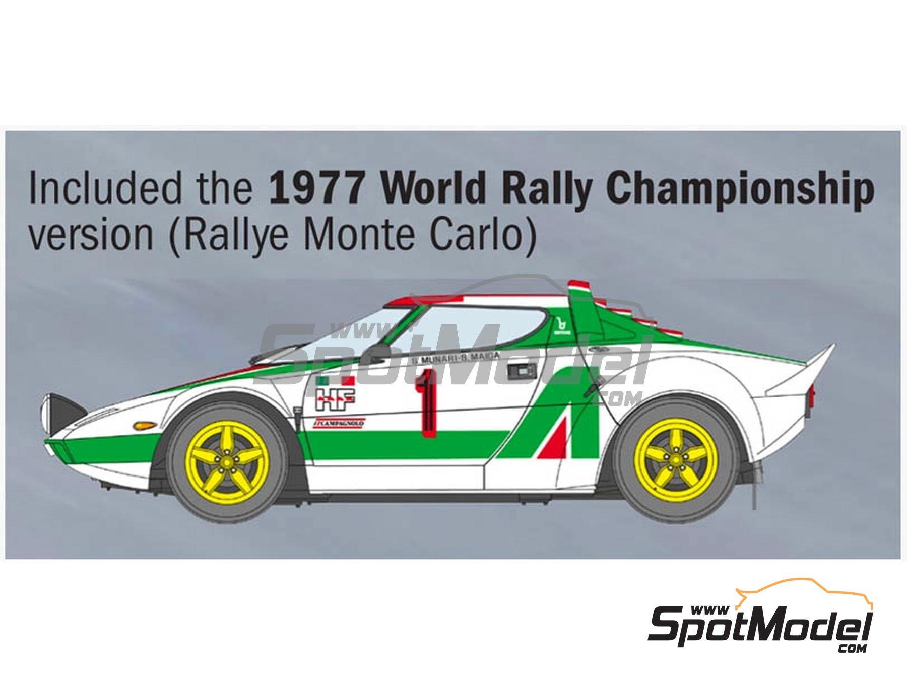 Hasegawa 1/24 LANCIA STRATOS 1977 Monte Carlo Rally Winner Plastic Model Cr32 for sale online 