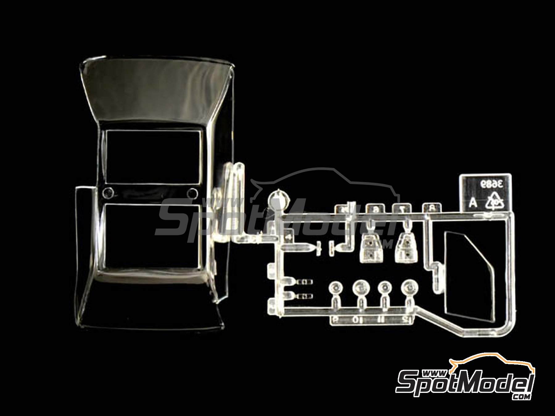 Image 7: Lancia Delta HF Integrale 16V Martini International Racing Team - Monte Carlo Rally - Rallye Automobile de Monte-Carlo 1990 | Car scale model kit in 1/24 scale manufactured by Italeri (ref. 3658, also 8001283036580)