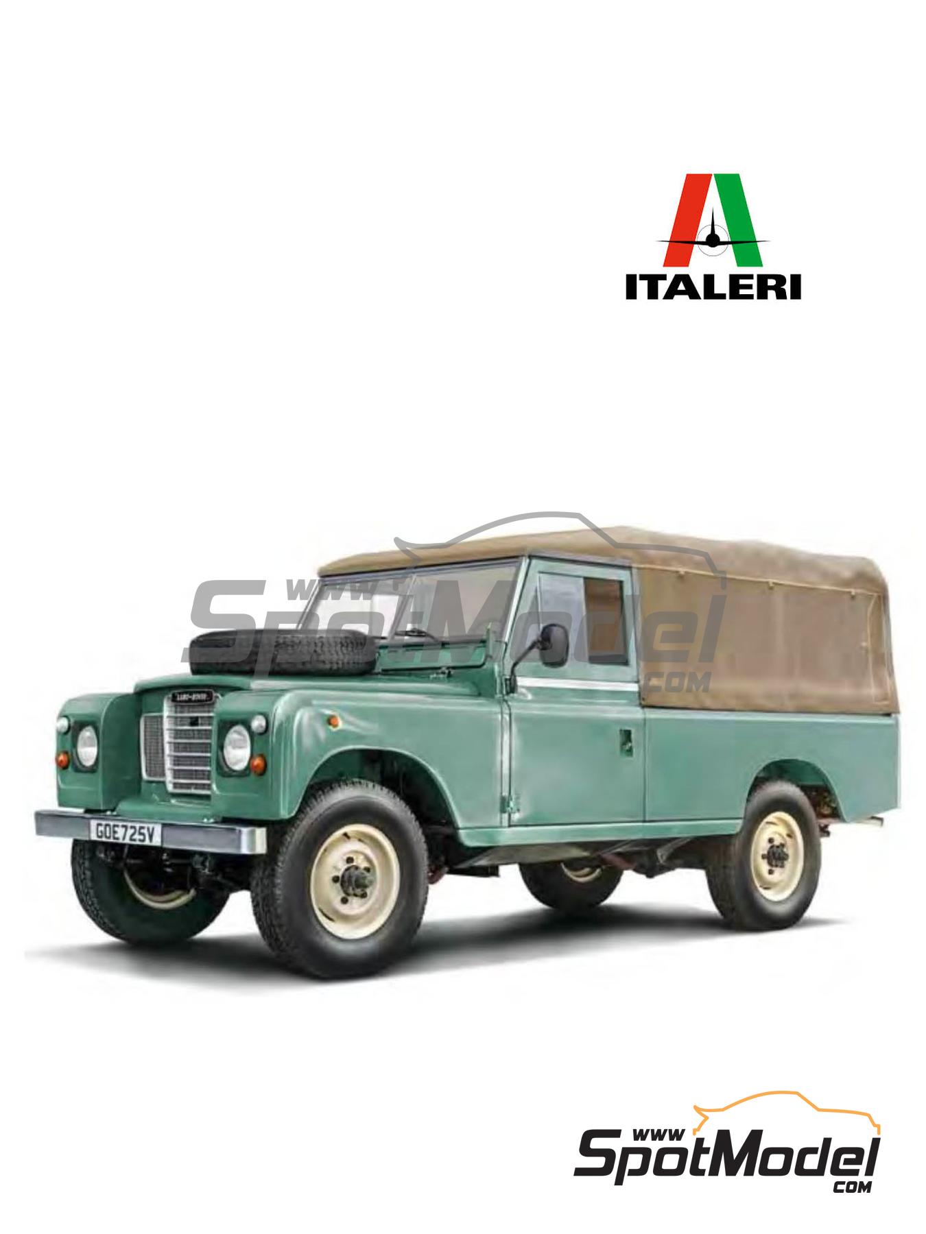 Green Land Rover Defender Classic Metal Model Car 1/24 