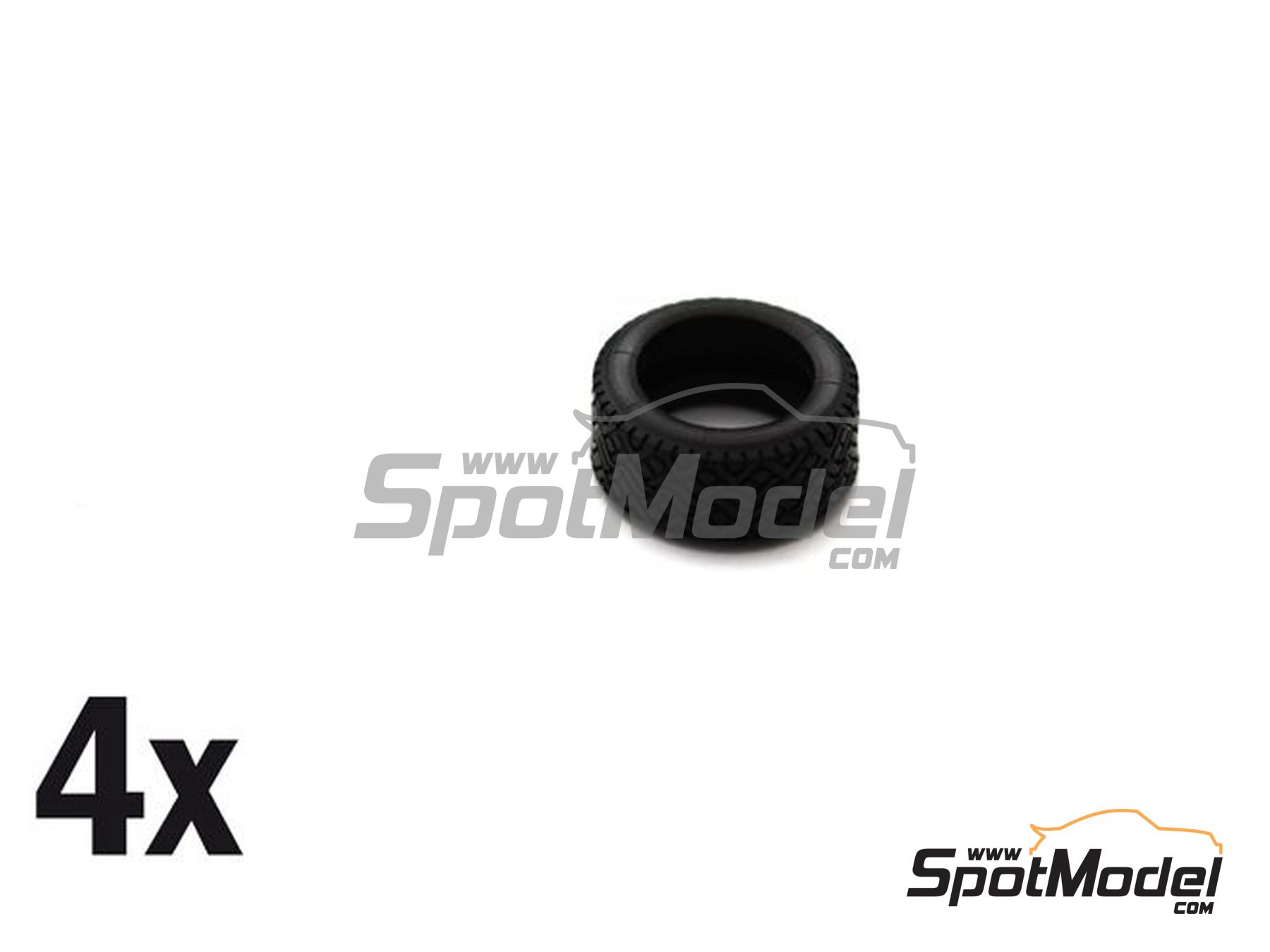 Image 11: Fiat 131 Abarth sponsored by Olio Fiat - Portugal Rally - Vinho do Porto 1977 | Car scale model kit in 1/24 scale manufactured by Italeri (ref.&nbsp;3667, also 8001283036672, ITA3667 and 3667S)