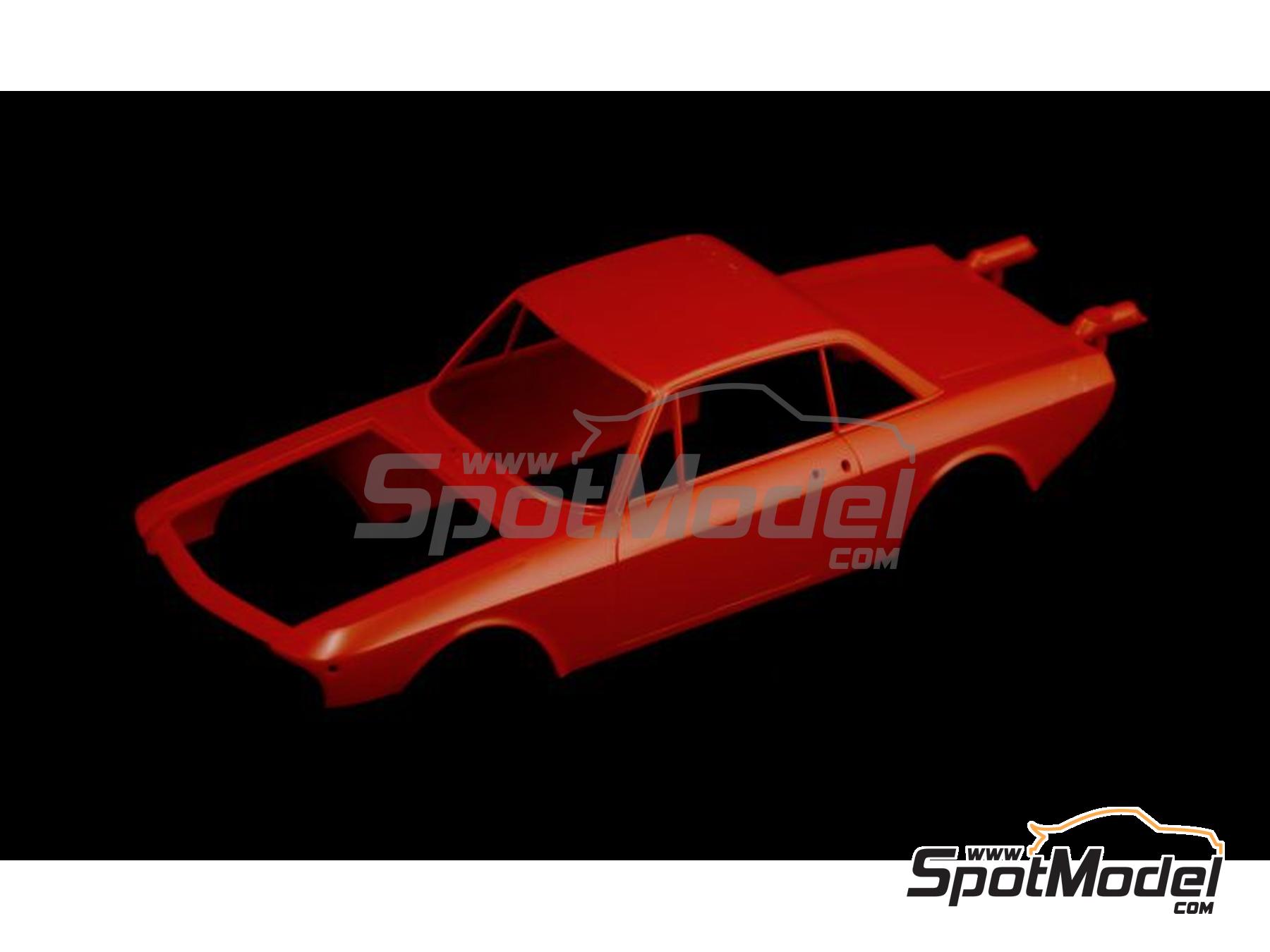 Image 17: Lancia Fulvia HF - Rally de Monte Carlo - Rallye Automobile de Monte-Carlo 1972 | Maqueta de coche en escala 1/24 fabricado por Italeri (ref. 3670, tambien 8001283036702)