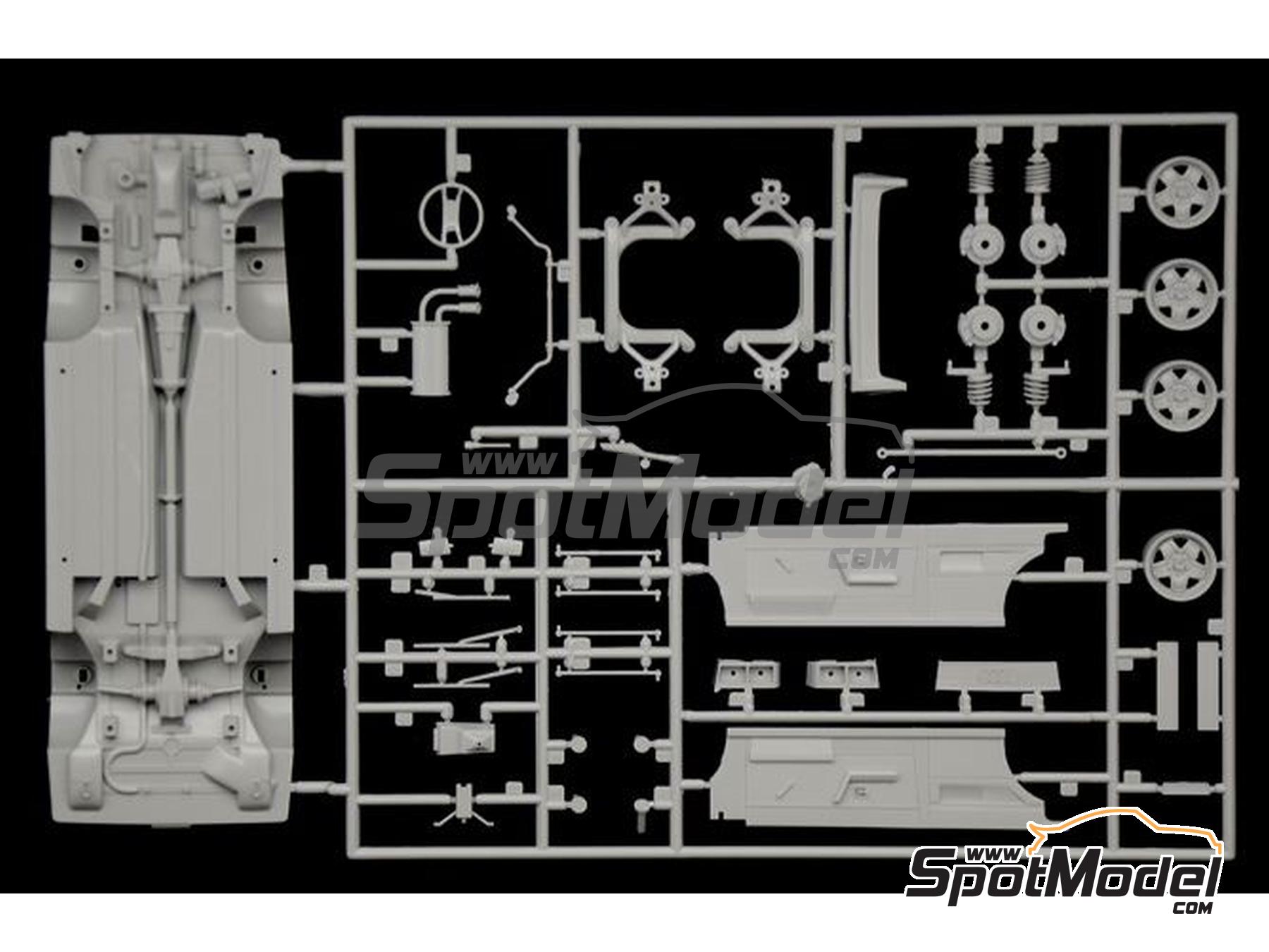 Image 4: Audi Quattro | Maqueta de coche en escala&nbsp;1/24 fabricado por Italeri (ref.&nbsp;3671, tambien 8001283036719)