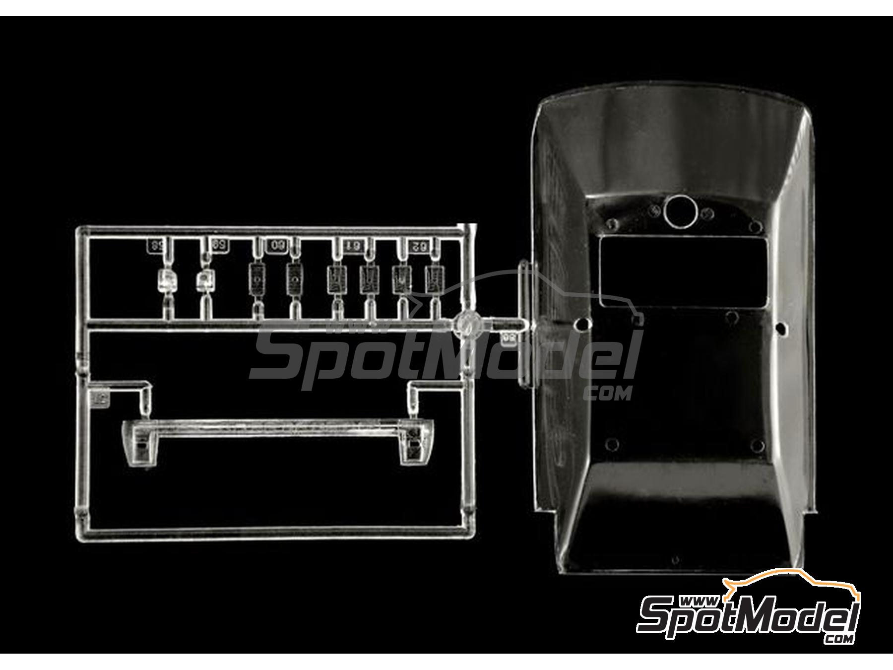 Image 7: Audi Quattro | Maqueta de coche en escala&nbsp;1/24 fabricado por Italeri (ref.&nbsp;3671, tambien 8001283036719)