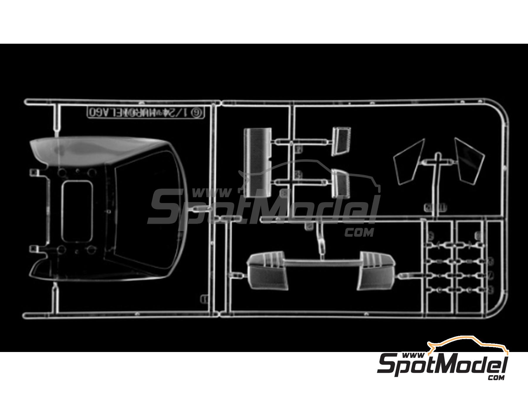 Image 12: Lamborghini Murci&eacute;lago | Maqueta de coche en escala&nbsp;1/24 fabricado por Italeri (ref.&nbsp;3672, tambien 8001283036726)