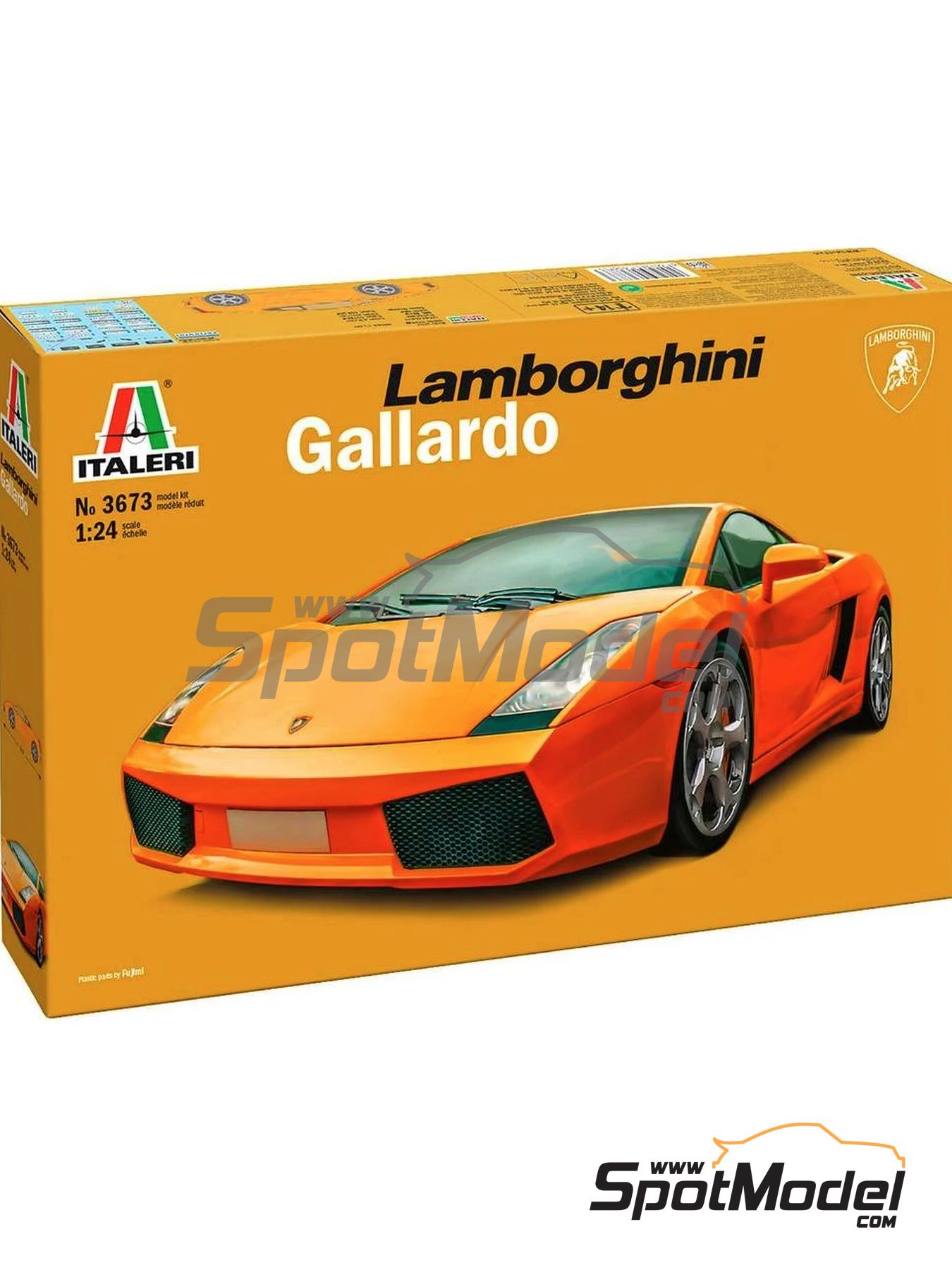 Lamborghini Gallardo | Maqueta de coche en escala 1/24 fabricado por Italeri (ref. 3673, tambien 8001283036733) image
