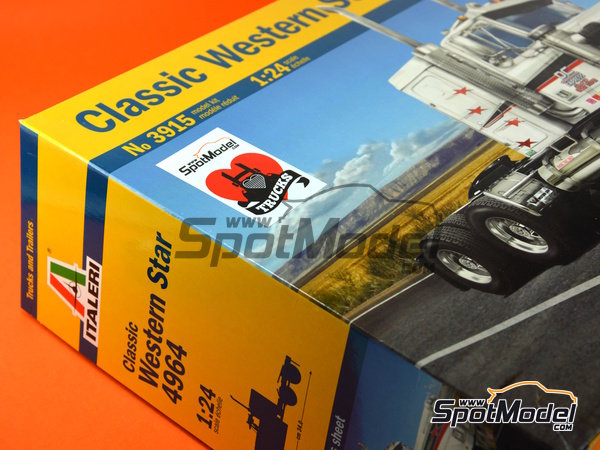 Maquette Western Star Classic Italeri I3915 - Modèle Détaillé 1:72 - Collection Adulte