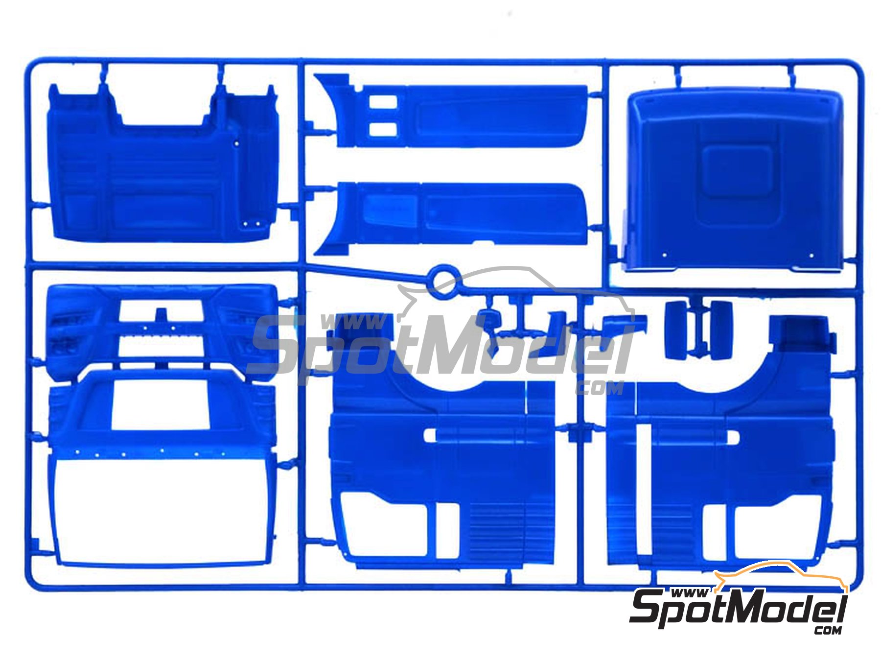 Image 5: Man TGX XXL Euro 6 | Model truck kit in 1/24 scale manufactured by Italeri (ref.&nbsp;3916)