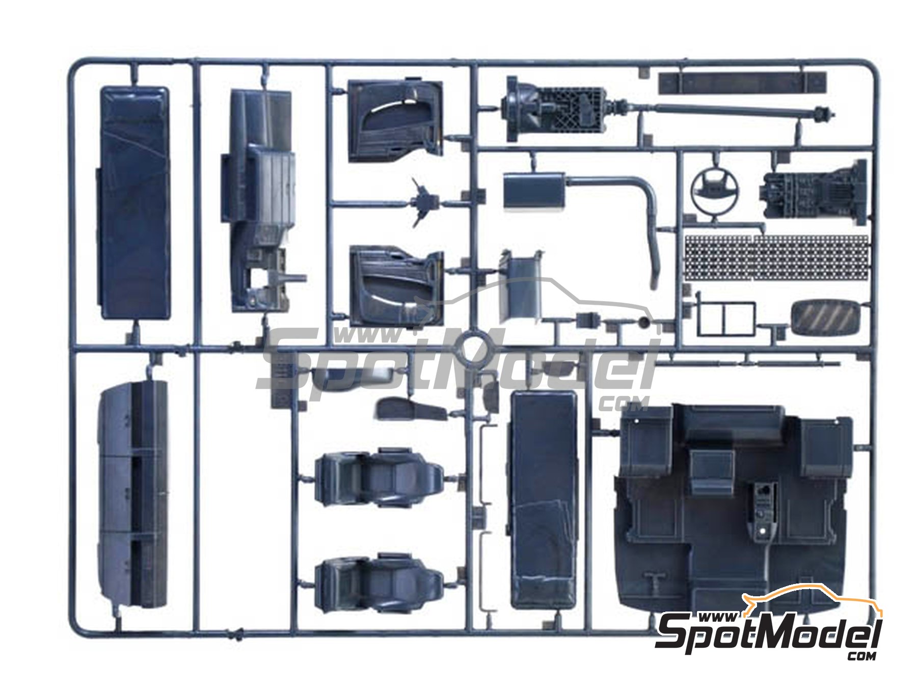Image 7: Man TGX XXL Euro 6 | Model truck kit in 1/24 scale manufactured by Italeri (ref.&nbsp;3916)