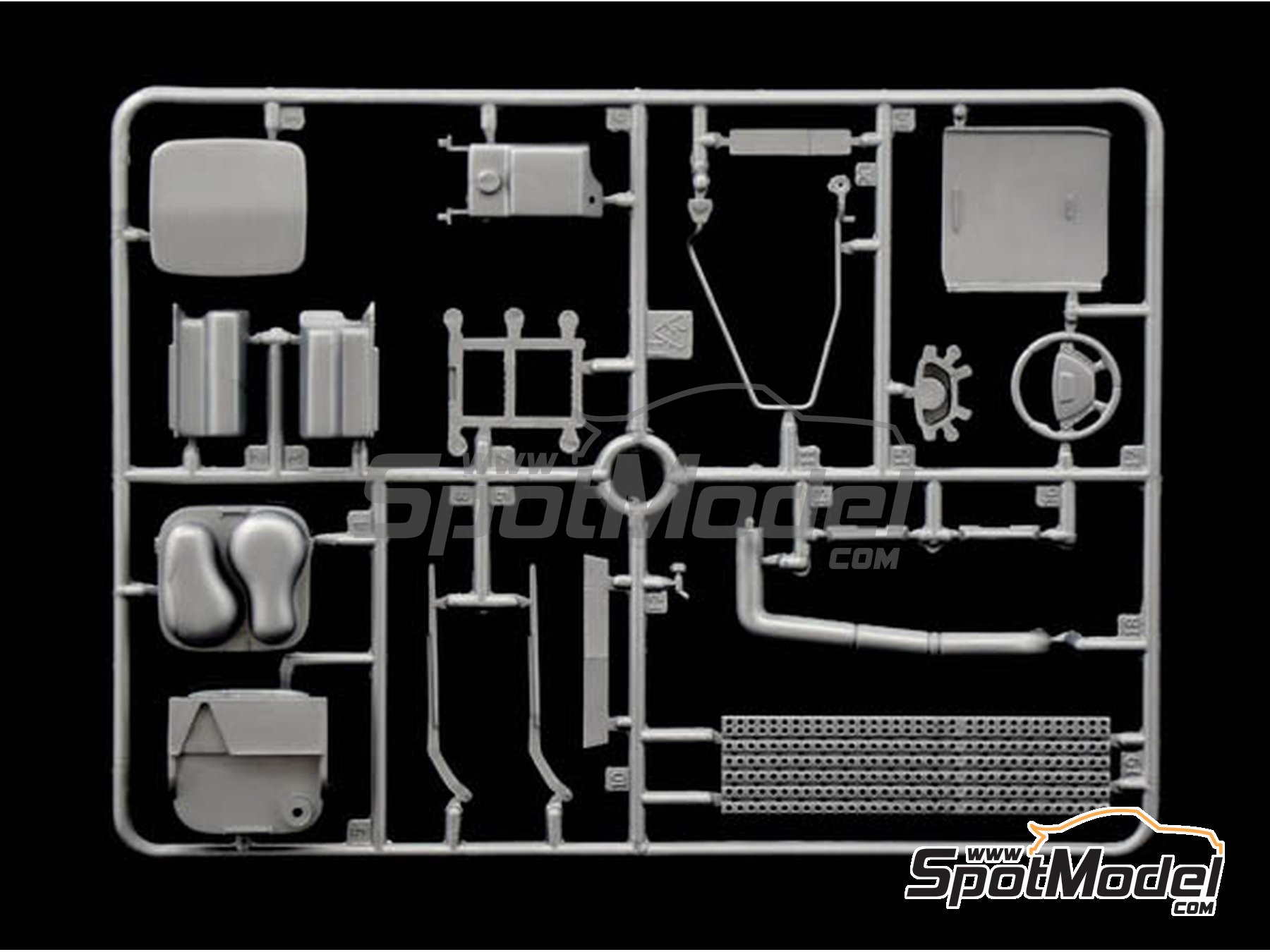 Image 9: Man TGX XXL Euro 6 | Model truck kit in 1/24 scale manufactured by Italeri (ref.&nbsp;3916)