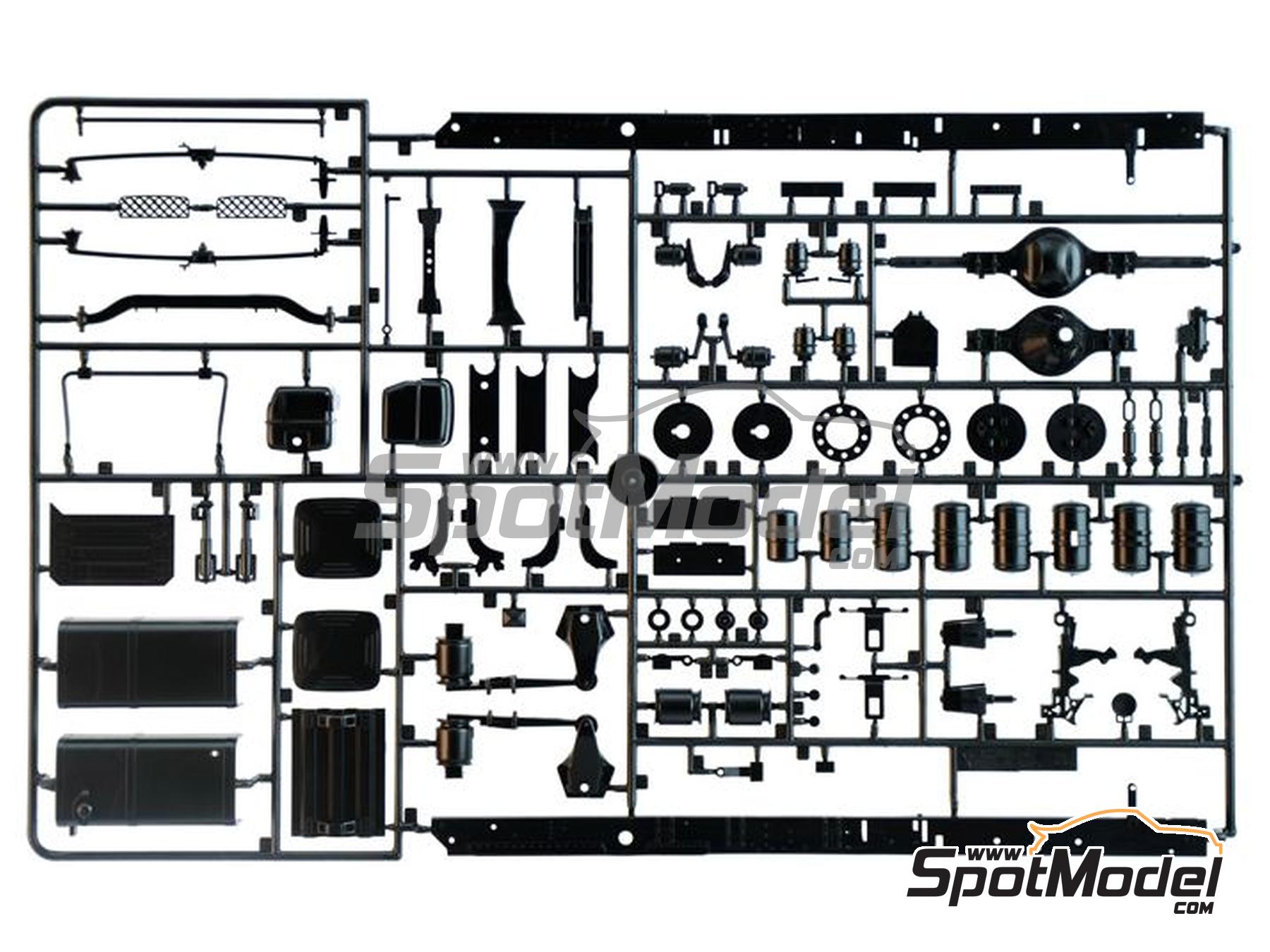 Accessoires set for the new Scania ( 3927 ) - Schaper Modelbouw