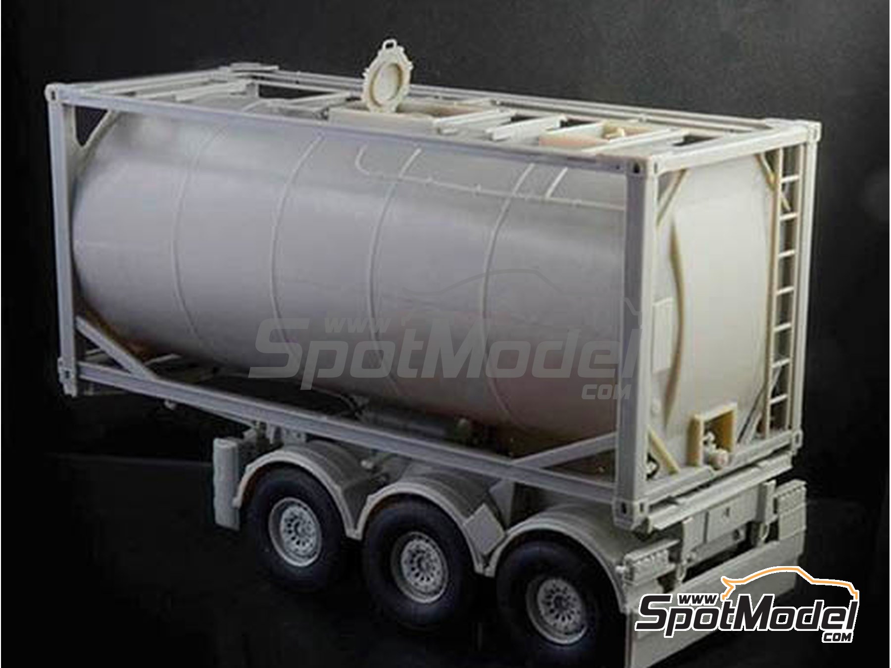Image 1: Tecnokar 20' | Trailer scale model kit in 1/24 scale manufactured by Italeri (ref.&nbsp;3929, also 8001283039291)