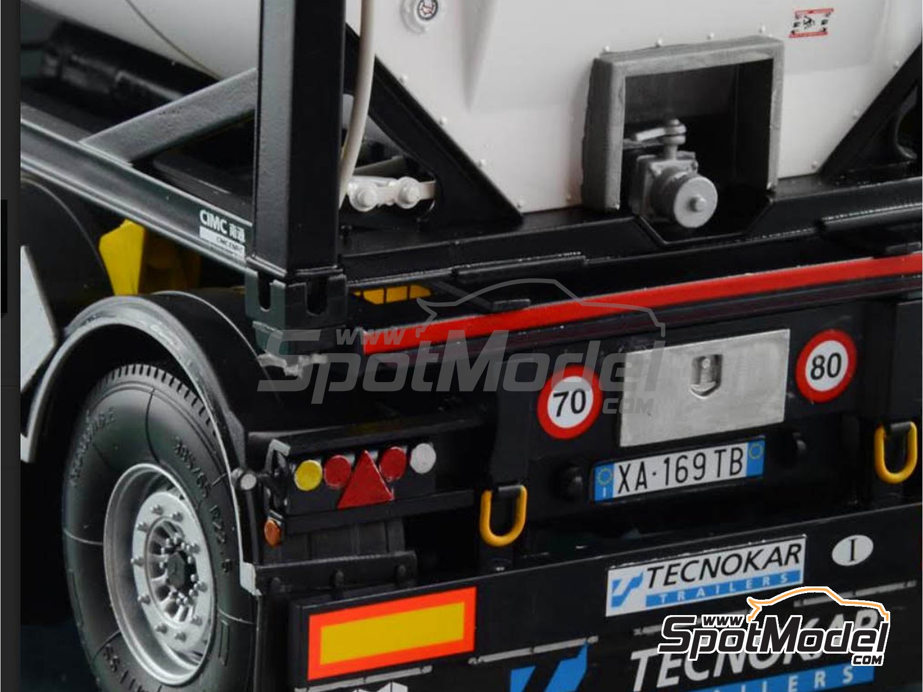 Image 5: Tecnokar 20' | Trailer scale model kit in 1/24 scale manufactured by Italeri (ref.&nbsp;3929, also 8001283039291)