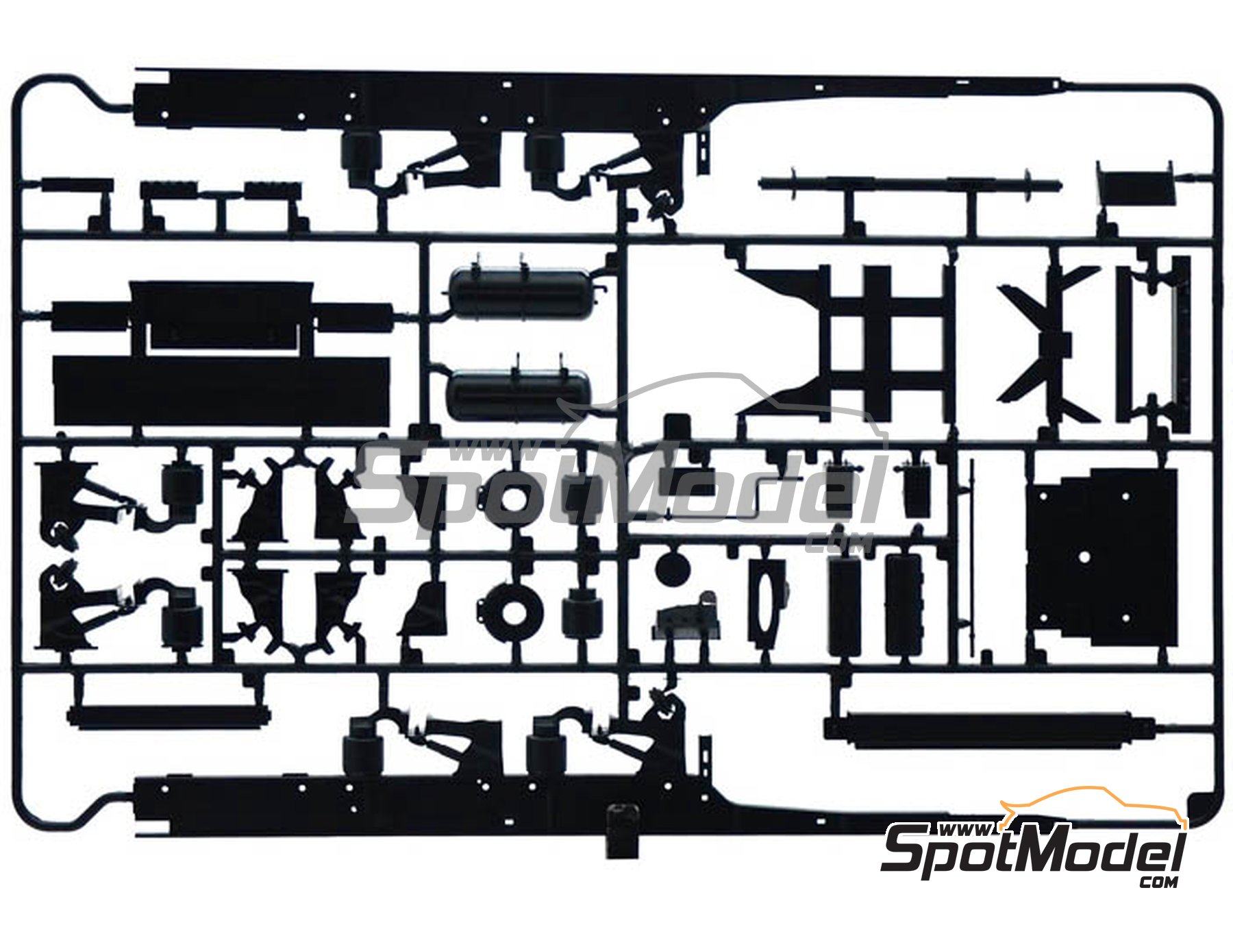 Image 11: Tecnokar 20' | Trailer scale model kit in 1/24 scale manufactured by Italeri (ref.&nbsp;3929, also 8001283039291)