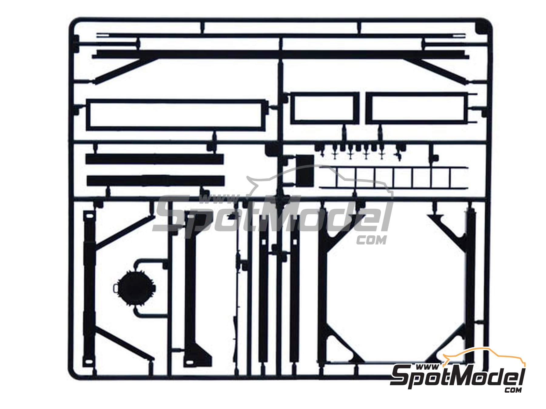 Image 12: Tecnokar 20' | Trailer scale model kit in 1/24 scale manufactured by Italeri (ref.&nbsp;3929, also 8001283039291)