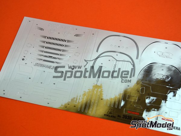 Image 26: Scania R730 V8 Streamline | Maqueta de cami&oacute;n en escala&nbsp;1/24 fabricado por Italeri (ref.&nbsp;3930, tambien 8001283039307)