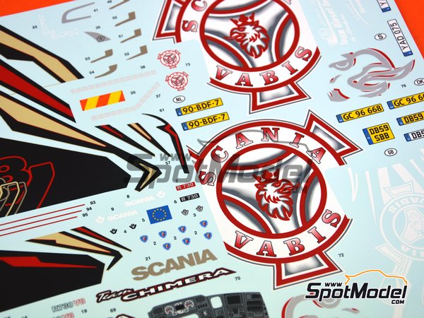 Image 27: Scania R730 V8 Streamline | Maqueta de cami&oacute;n en escala&nbsp;1/24 fabricado por Italeri (ref.&nbsp;3930, tambien 8001283039307)