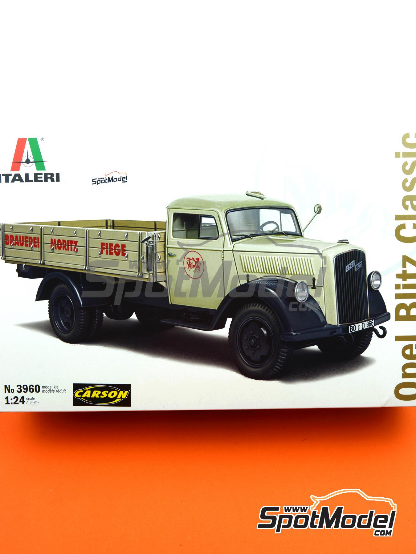 Maquette camion militaire Opel Blitz Italeri 3960 1/24 - CMiniature