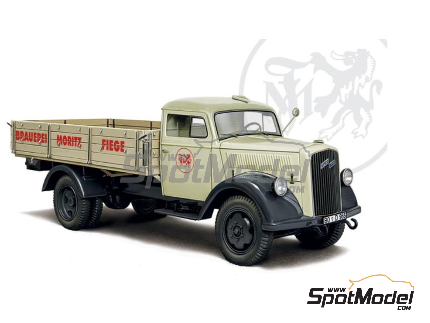 Italeri 3960: Truck scale model kit 1/24 scale - Opel Blitz Classic ...