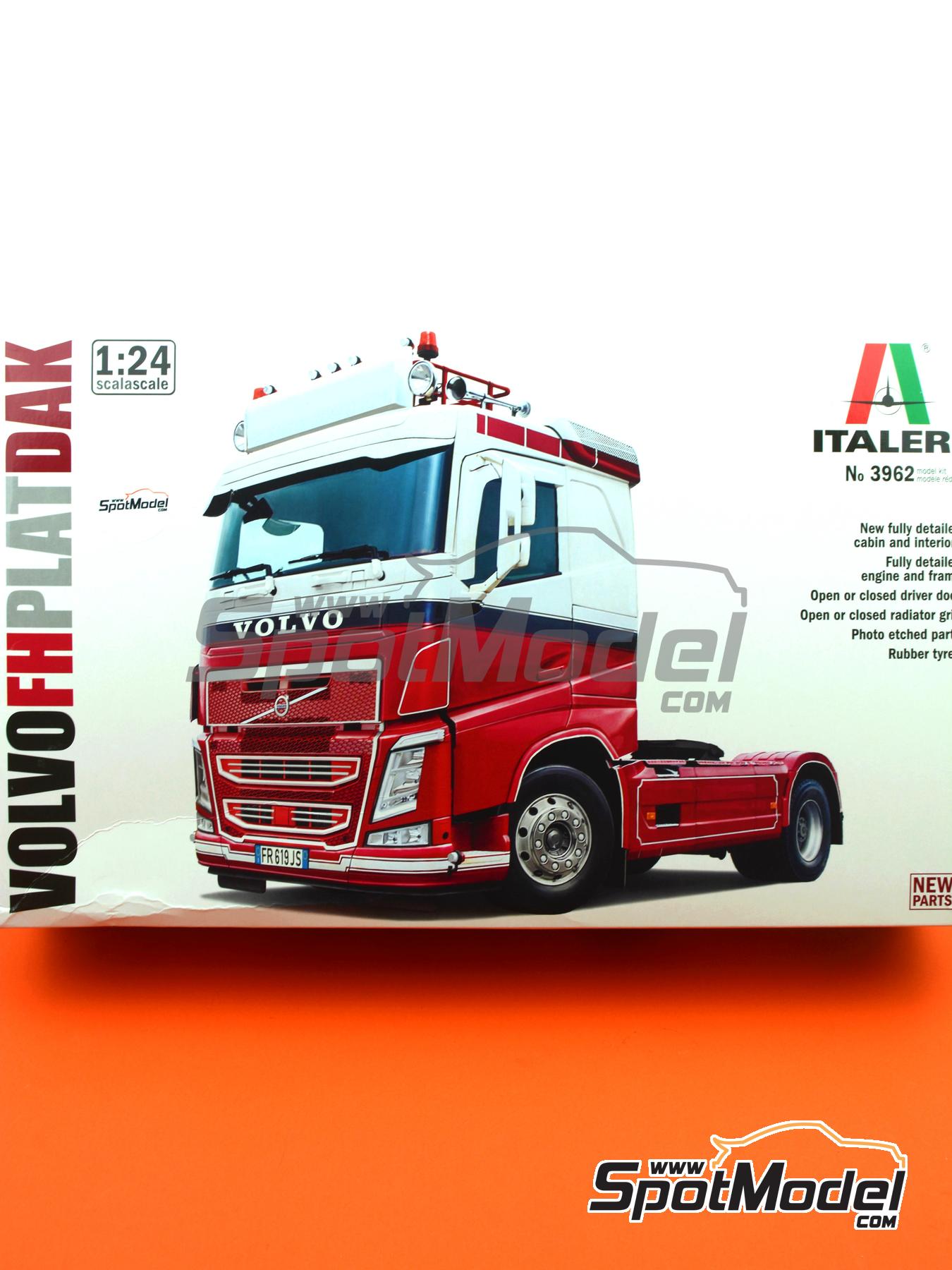 Italeri Tractor Head Scale Model Kit Scale Volvo Fh Plat