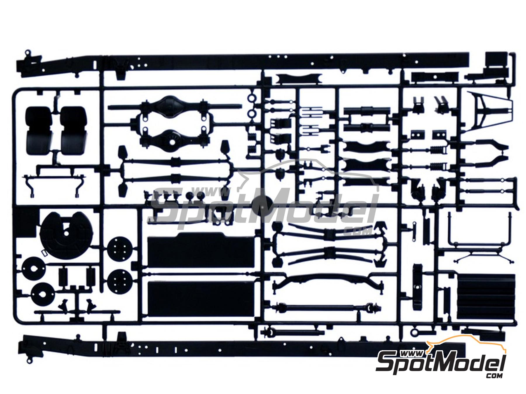 Image 4: Iveco Turbostart reefer truck | Rigid truck scale model kit in 1/24 scale manufactured by Italeri (ref.&nbsp;3964)
