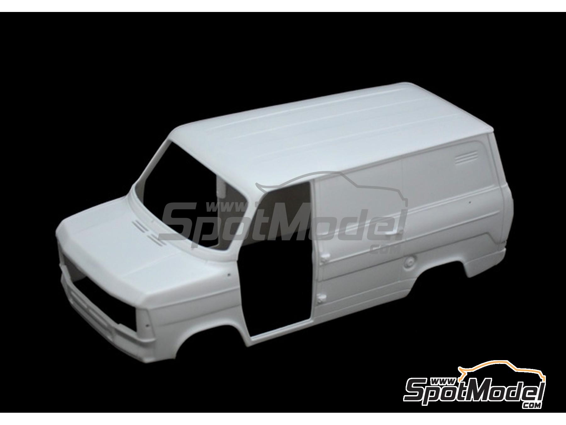 Image 6: Ford Transit Mk.2 patrocinado por Italeri | Maqueta de furgoneta en escala&nbsp;1/24 fabricado por Italeri (ref.&nbsp;3975, tambien 8001283039758)
