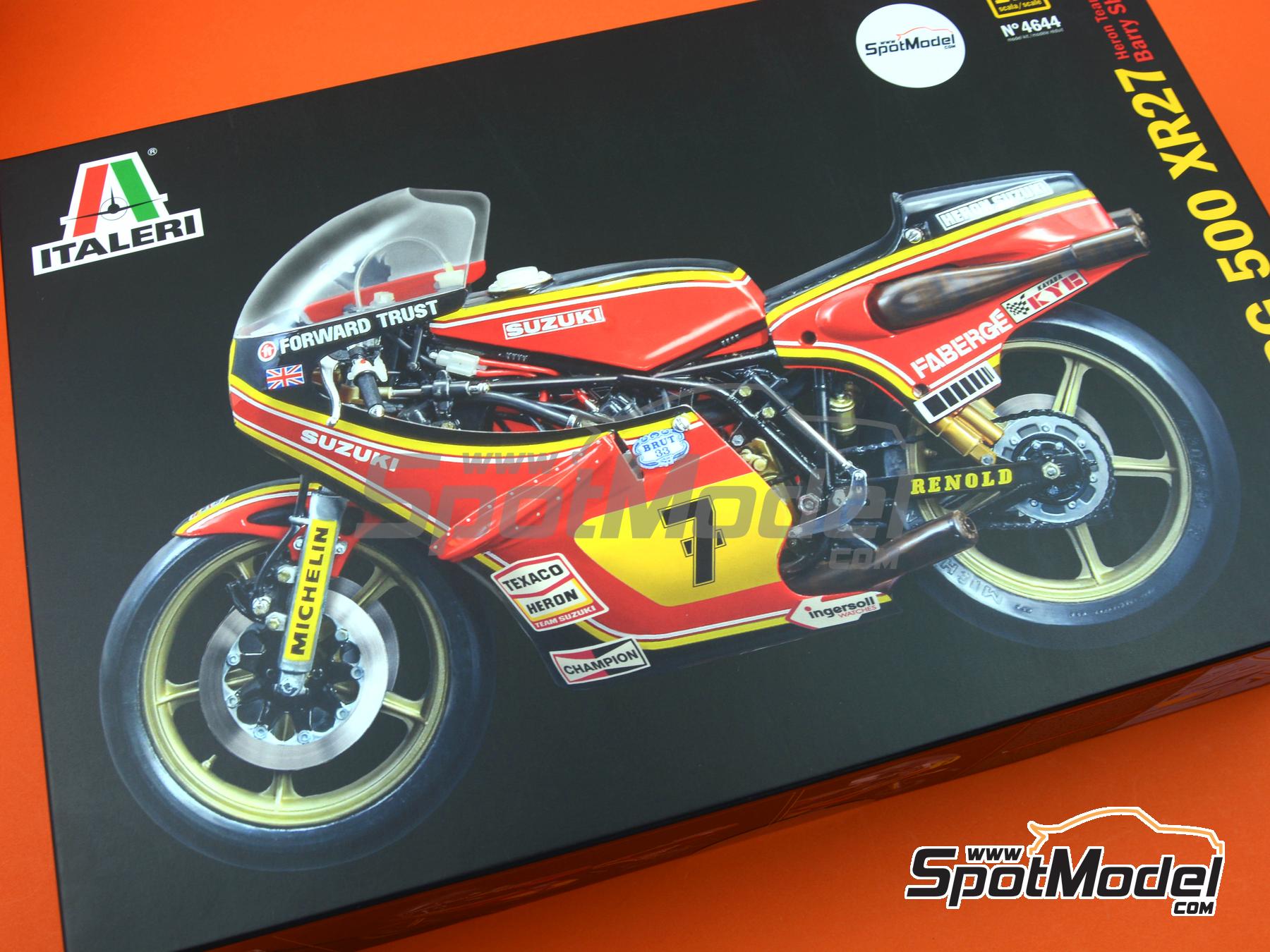 Italeri 4644: Motorbike scale model kit 1/9 scale - Suzuki RG500 XR27 ...