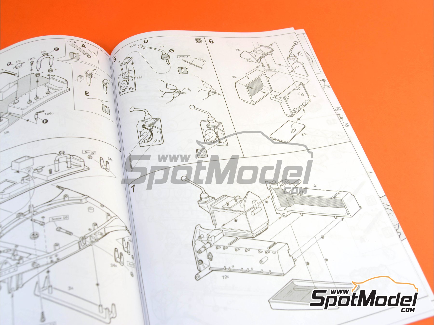 Image 22: Fiat 806 Grand Prix - Milano Grand Prix 1927 | Car scale model kit in 1/12 scale manufactured by Italeri (ref.&nbsp;4702, also 8001283047029)