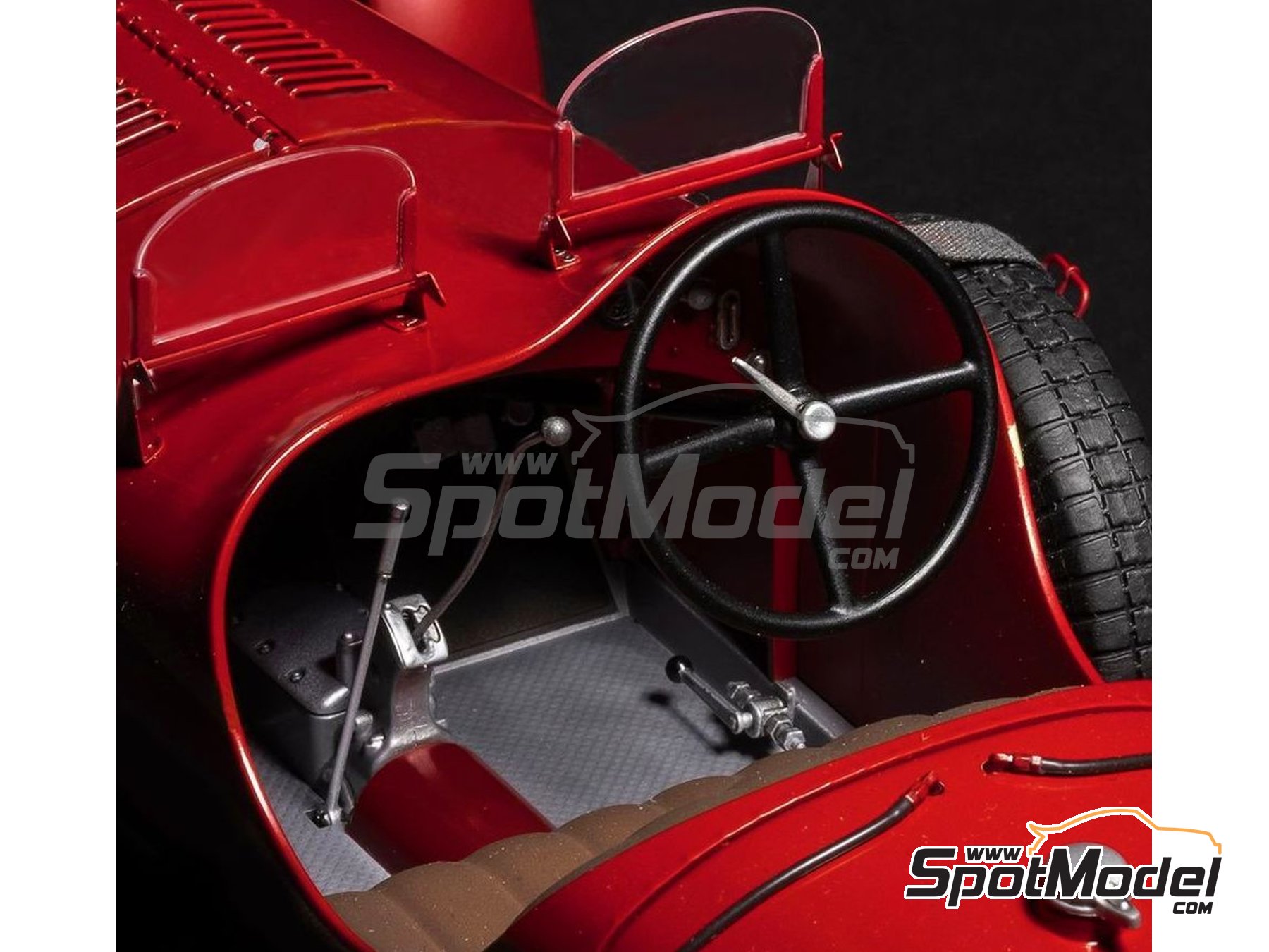 thumbnail image 2 of Italeri 4708 1/12 Alfa Romeo 8C 2300 Roadster Model Kit – Brand New Sealed 2 of 6