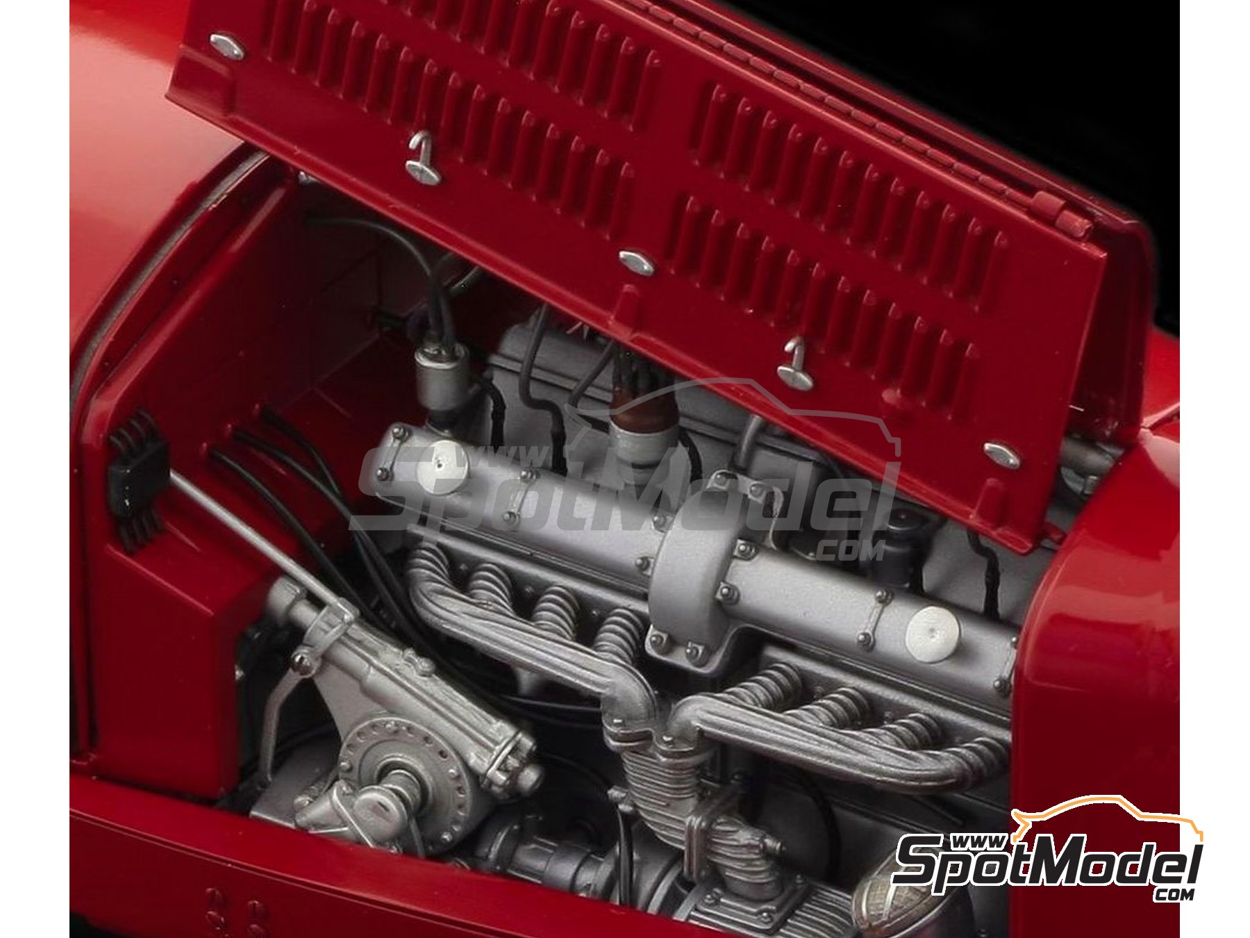 Kit Modélisme Alfa Romeo 8C/2300 1:12 - Maquette Plastique à Monter | Italeri 4708S