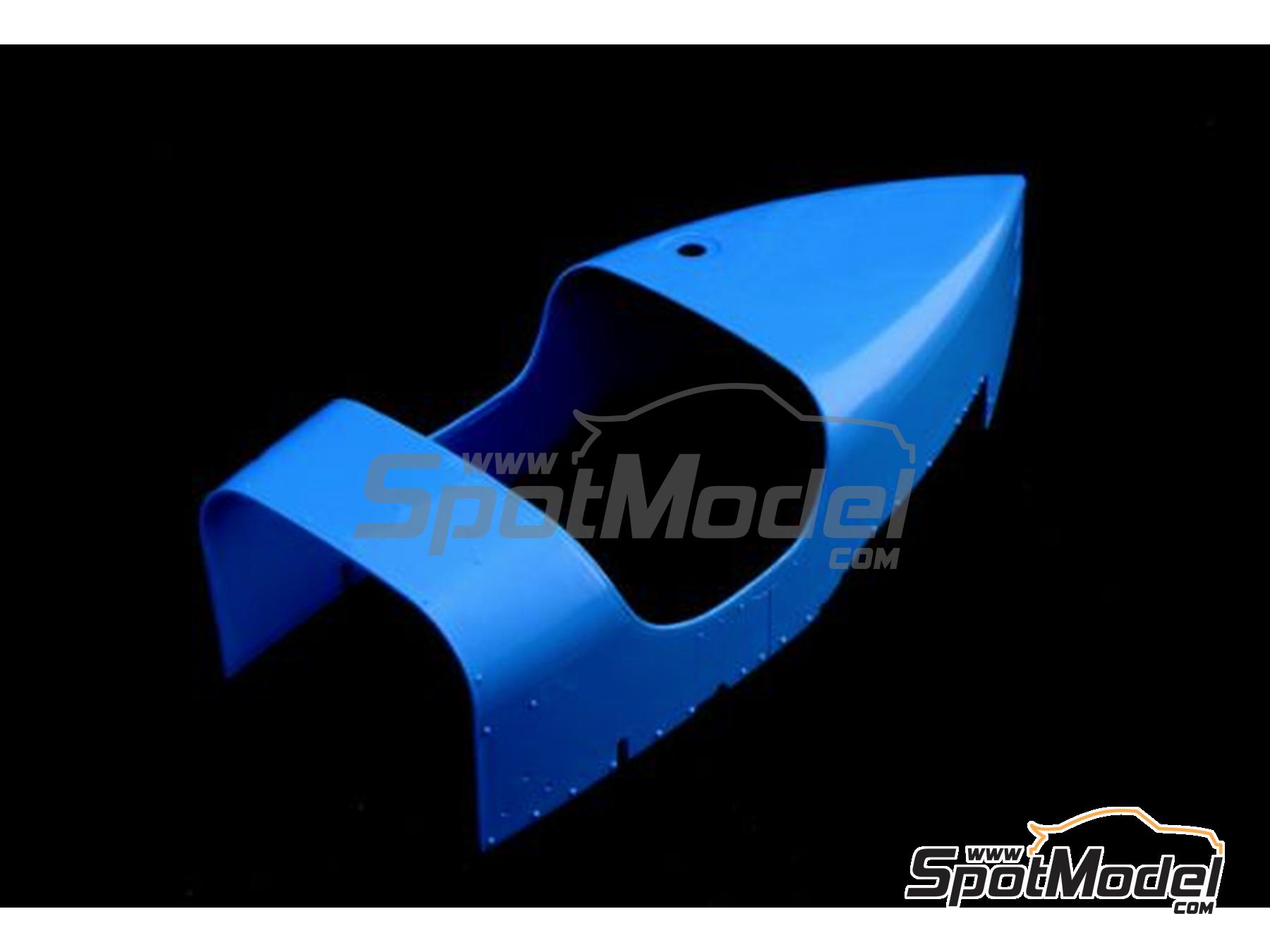 Image 19: Bugatti Type 35B - Monaco Grand Prix 1929 and 1930 | Car scale model kit in 1/12 scale manufactured by Italeri (ref.&nbsp;4710, also 8001283047104)