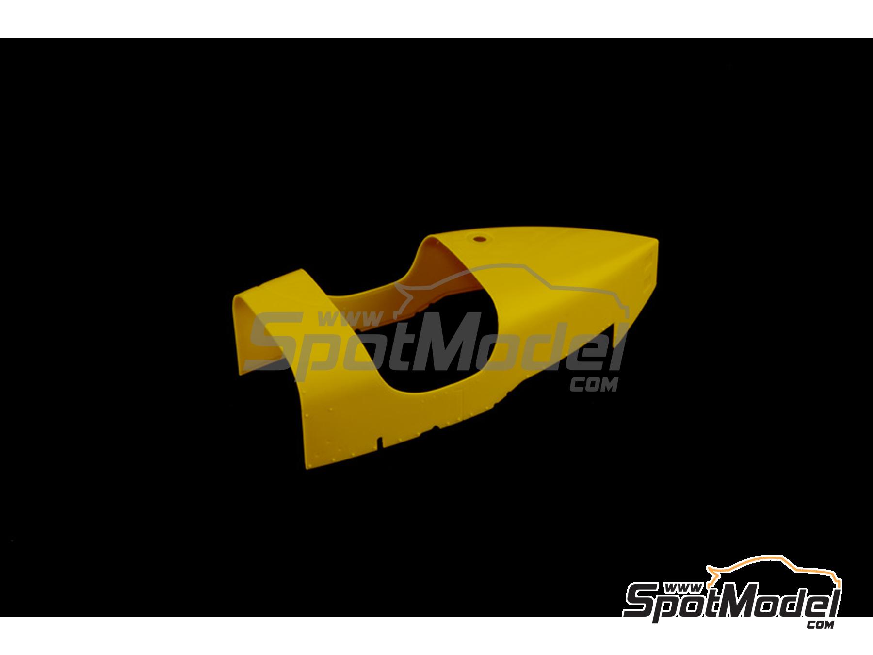 Image 18: Bugatti Type 35B - Targa Florio, Monaco Grand Prix 1928 and 1930 | Car scale model kit in 1/12 scale manufactured by Italeri (ref.&nbsp;4716, also 8001283047166)