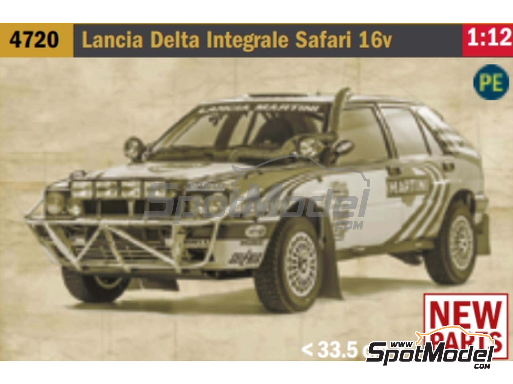 Miniature Lancia Delta 1/18 Solido Integrale 16V No.1 Fina Tour De Corse 1991 D Auriol B Occelli 1
