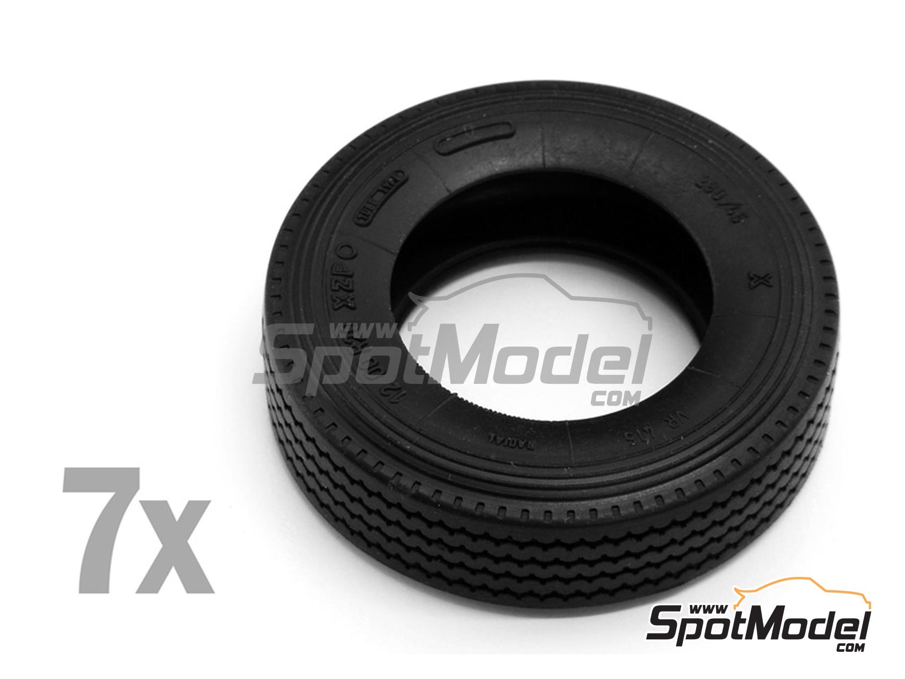 Image 11: Scania T143 M500 Topline | Tractor head scale model kit in 1/24 scale manufactured by Italeri (ref.&nbsp;736, also 8001283807364 and 0736)