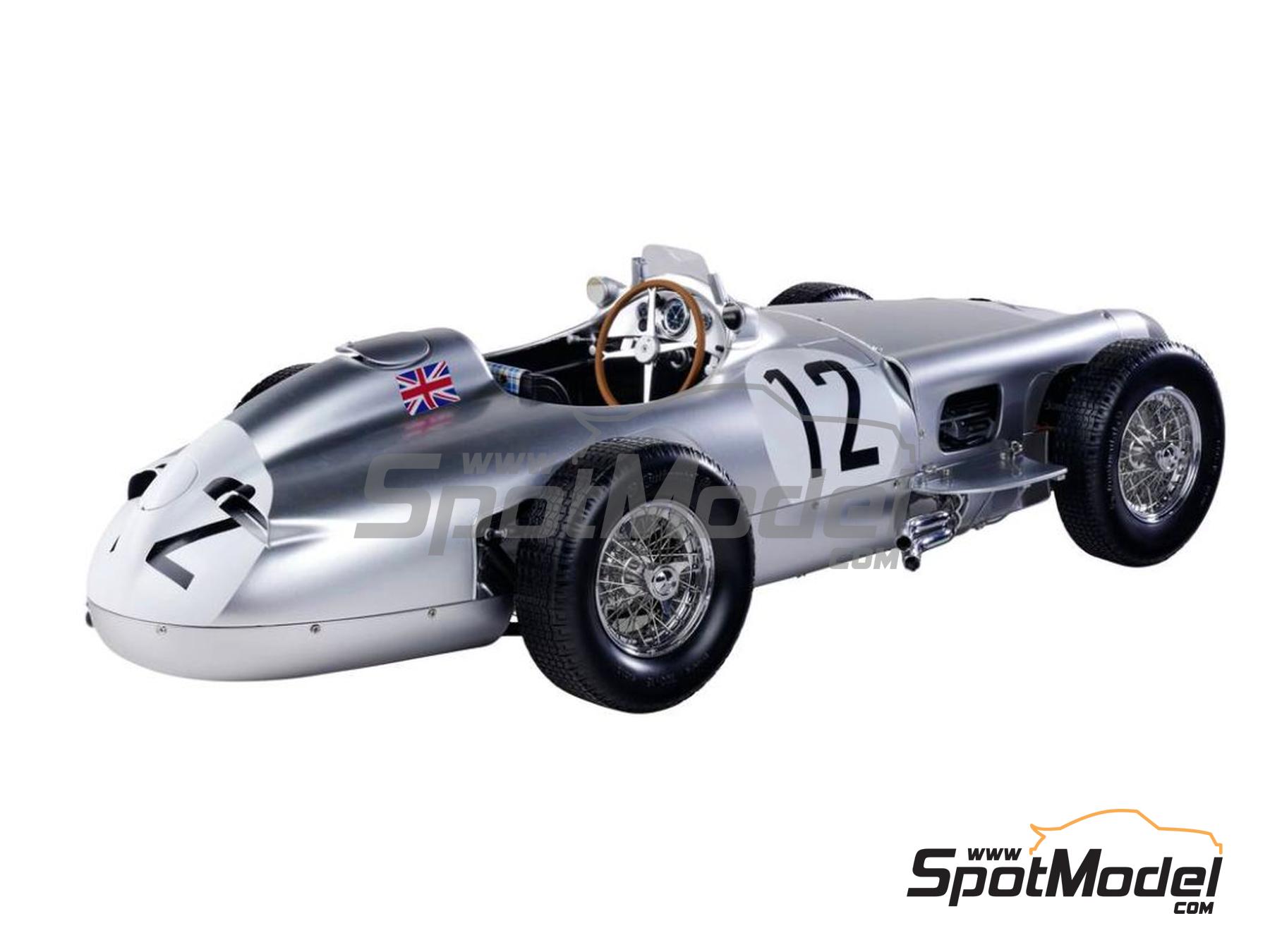 Image 5: Mercedes W196R - Formula 1 World Championship 1955 | Car scale model kit in 1/8 scale manufactured by Ixo Collections (ref.&nbsp;IXC.MRF.F.KIT, also 4895102332700, 10103 and IXC.MRF.KIT)