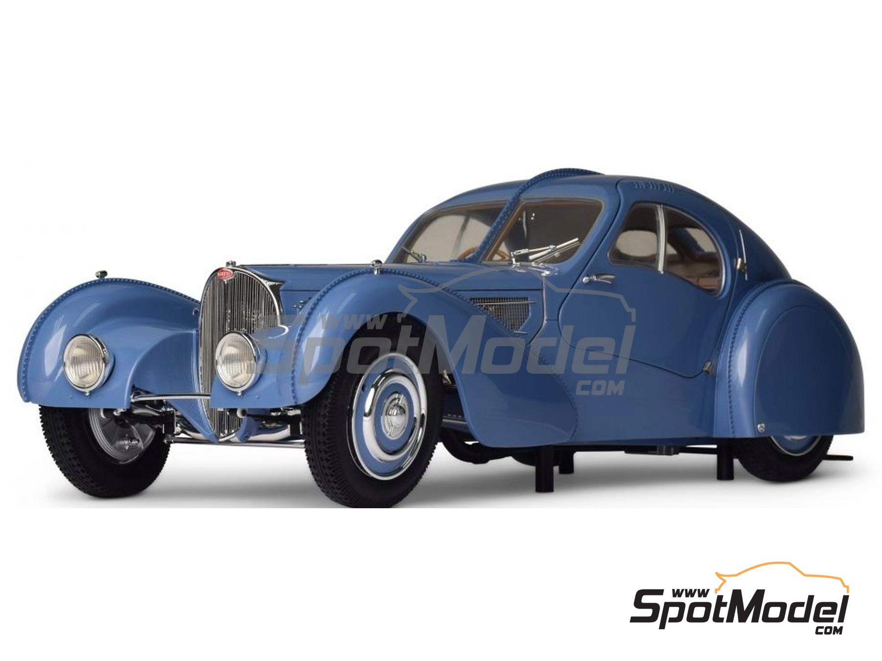 Ixo Collections IXC.BGA.FK: Car scale model kit 1/8 scale - Bugatti ...