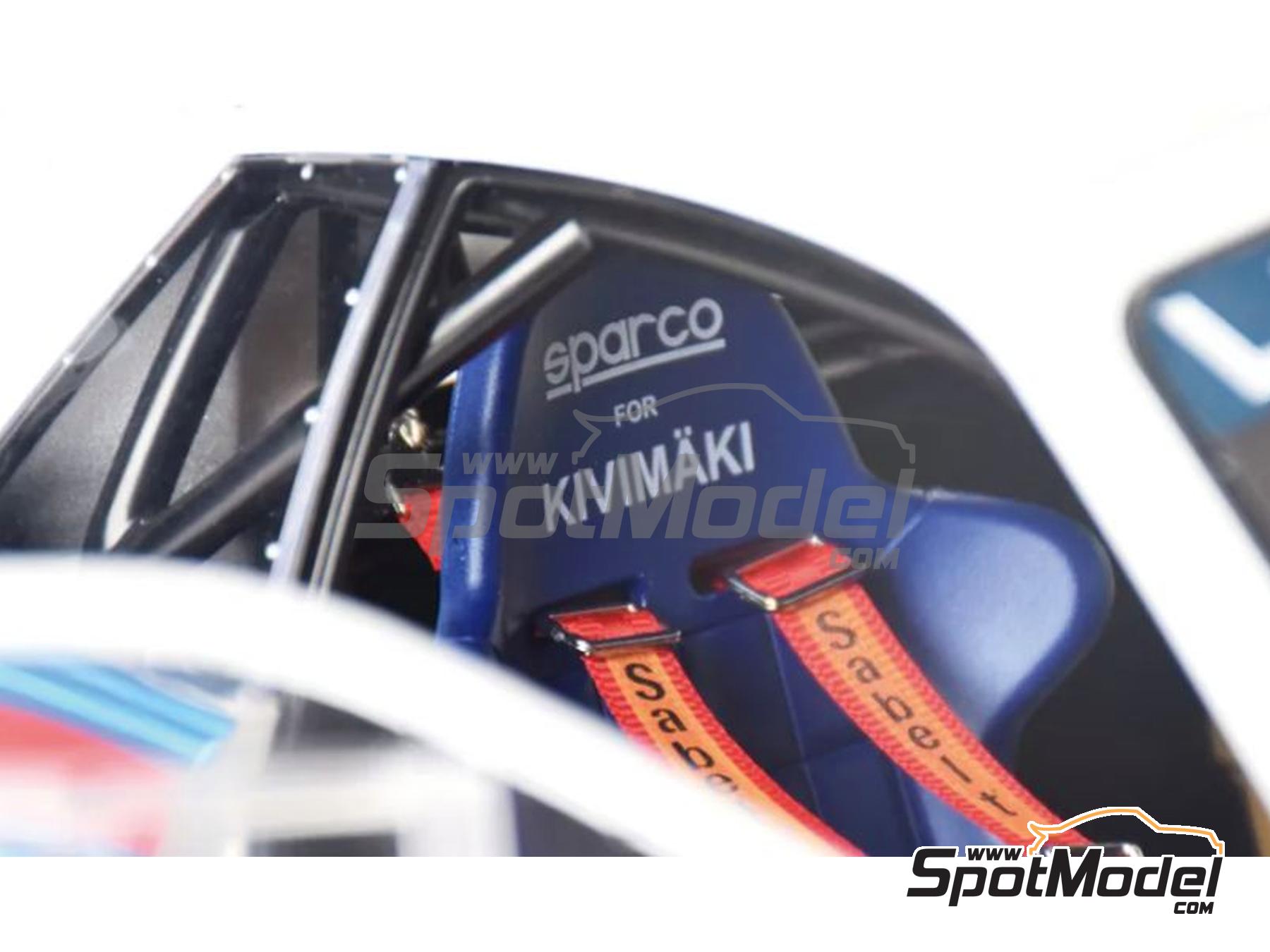 Image 5: Lancia 037 sponsored by Martini - Tour de Corse Rallye de France 1984 | Car scale model kit in 1/8 scale manufactured by Ixo Collections (ref. IXO-62038, also IXC.LNC.FK)