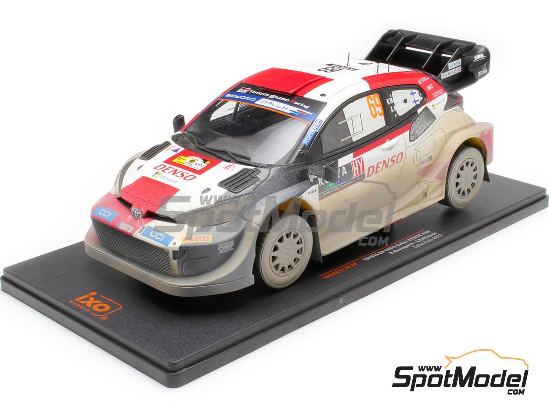 1:18 IXO Toyota Yaris Gr #69 Win. Rally Safari Kenya 2024 Rovanpera