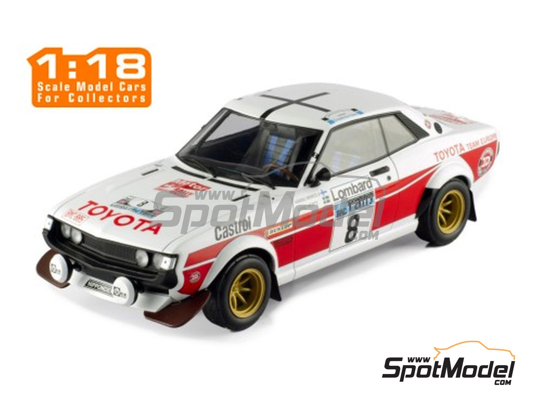 Modèle Réduit Toyota Celica 2000 GT Rallye 1977 - 1/18 IXOMODELS - #18 - Métal/Plastique - Neuf