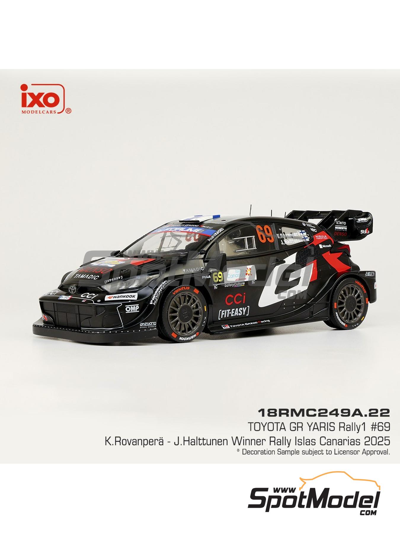 KOVOVÉ a RESIN MODELY | Toyota GR Yaris Rally1 Hybrid #33 E.Evans/S