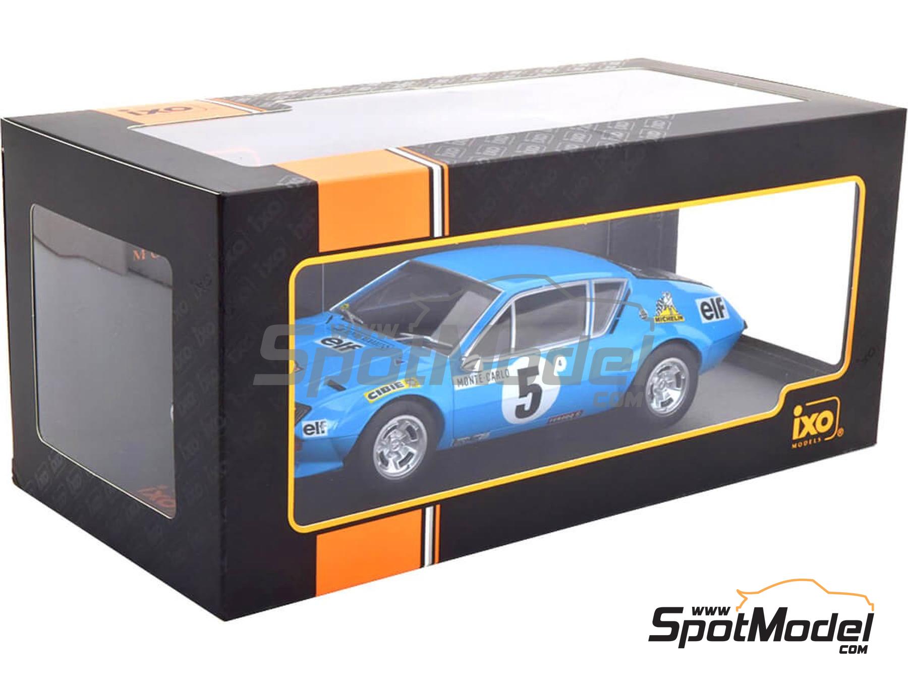 Miniature Spark 1/43 Alpine Renault A310 N°5 – Rallye Monte-Carlo 1975, Pilote Thérier