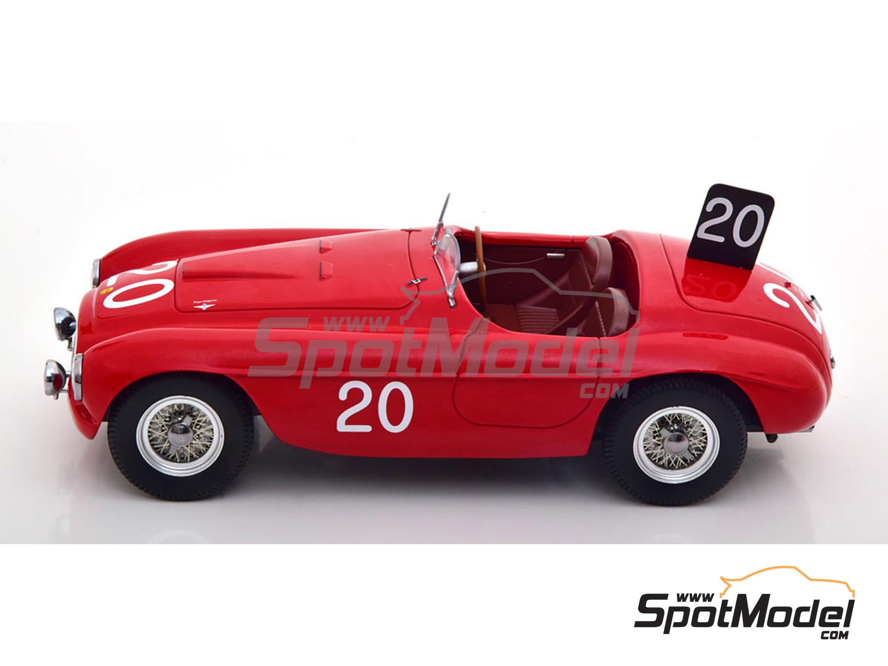 Image 3: Ferrari 166 MM - 24 Hours SPA Francorchamps 1949 | Diecast model car in 1/18 scale manufactured by KK Scale (ref.&nbsp;DIE-59892, also 4260699760845 and KKDC180914)