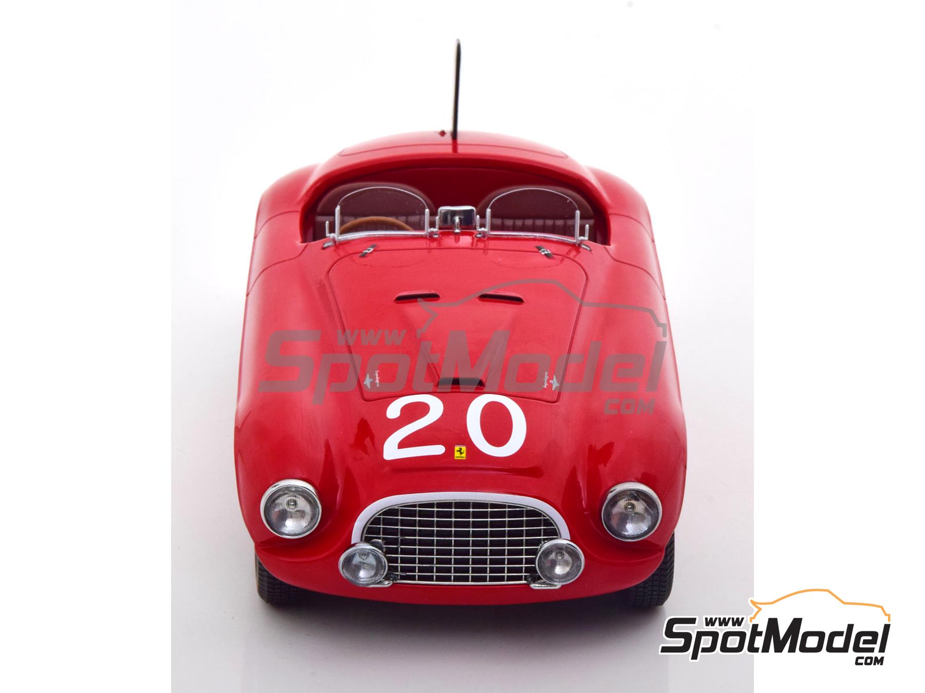 Image 4: Ferrari 166 MM - 24 Hours SPA Francorchamps 1949 | Diecast model car in 1/18 scale manufactured by KK Scale (ref.&nbsp;DIE-59892, also 4260699760845 and KKDC180914)