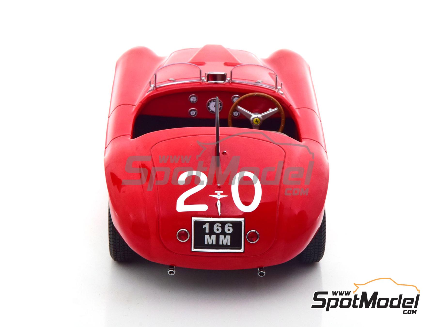 Image 5: Ferrari 166 MM - 24 Hours SPA Francorchamps 1949 | Diecast model car in 1/18 scale manufactured by KK Scale (ref.&nbsp;DIE-59892, also 4260699760845 and KKDC180914)