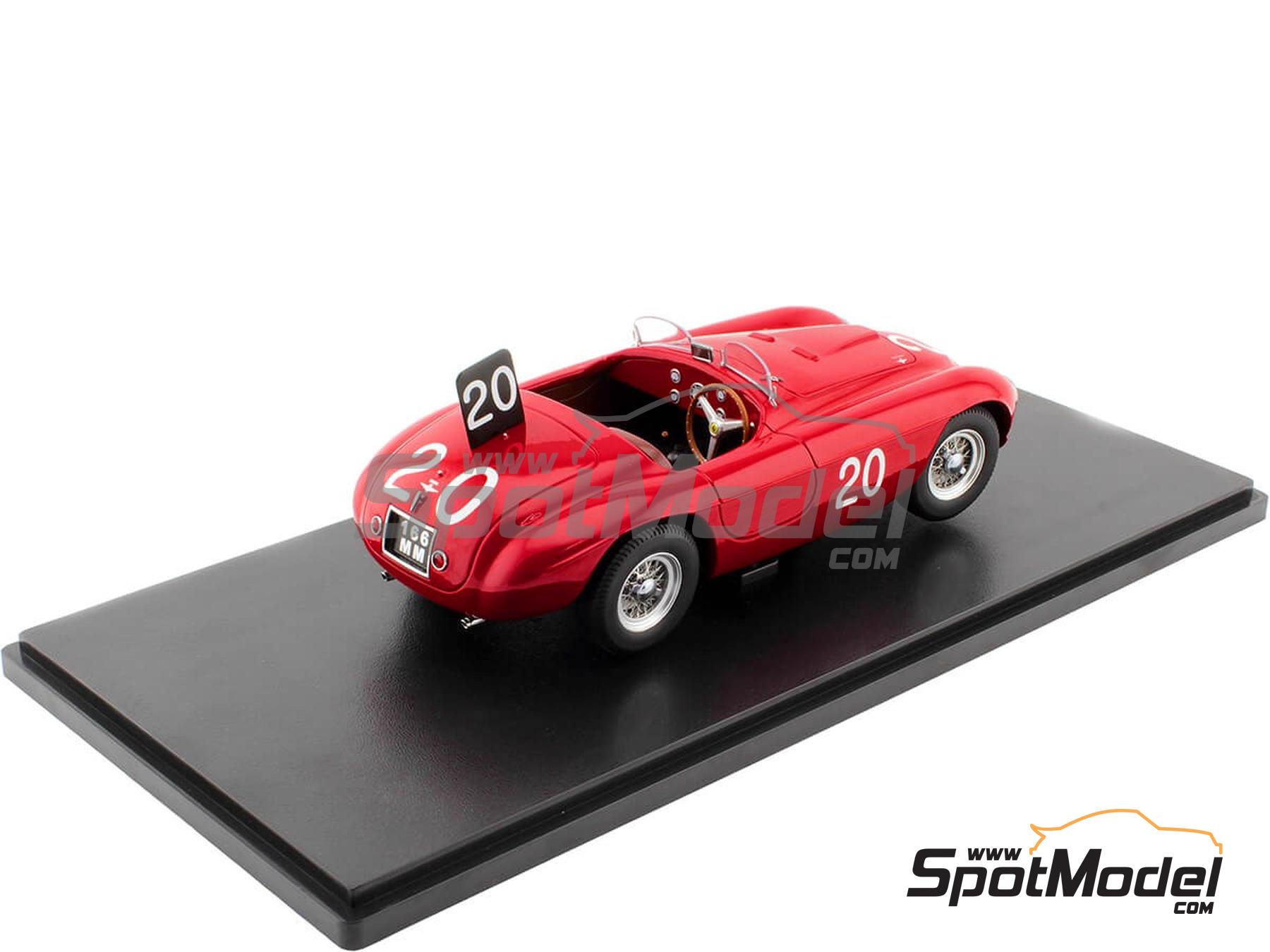 Image 8: Ferrari 166 MM - 24 Hours SPA Francorchamps 1949 | Diecast model car in 1/18 scale manufactured by KK Scale (ref.&nbsp;DIE-59892, also 4260699760845 and KKDC180914)